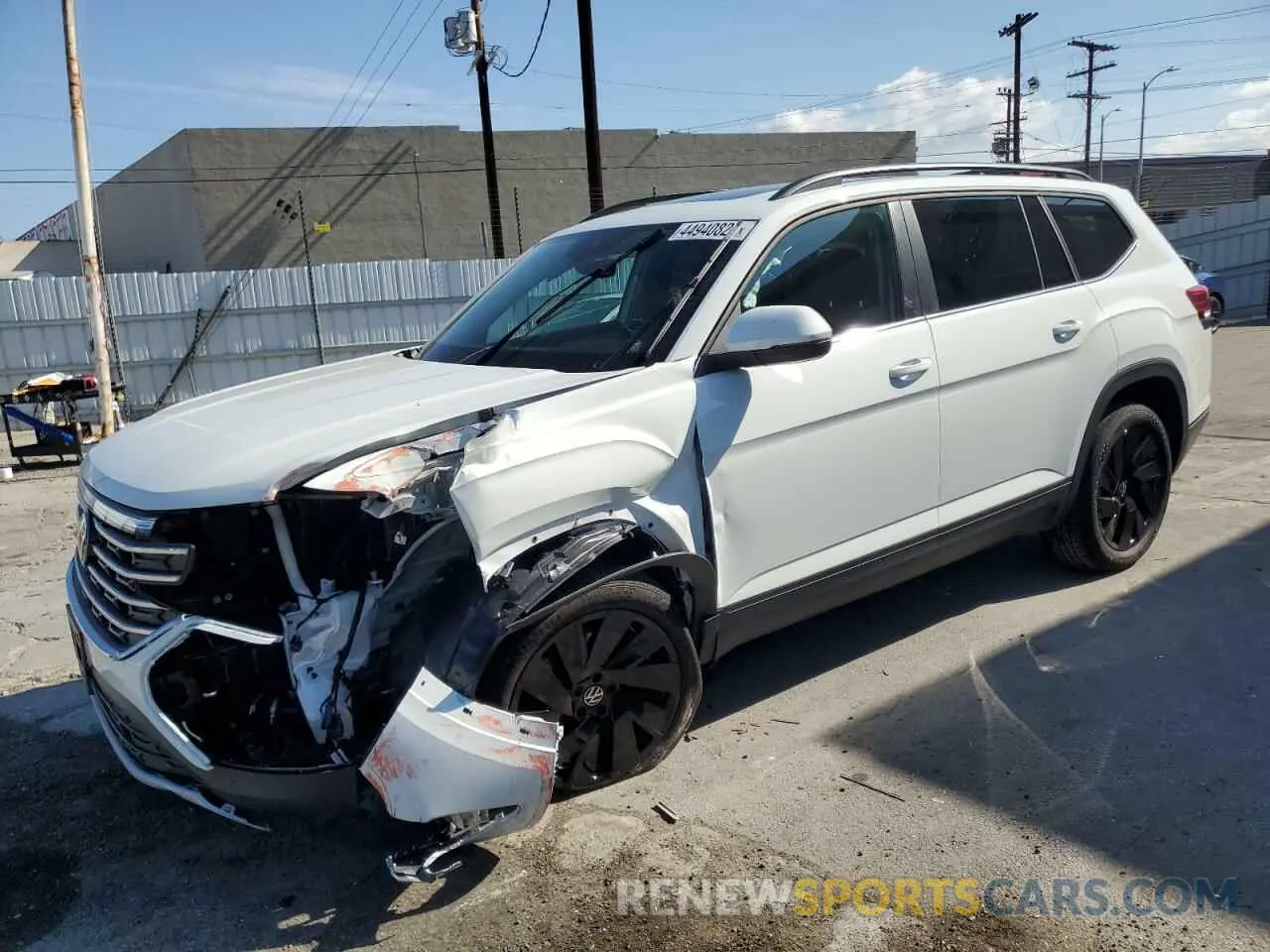 1 fotografías del automóvil dañado 1V2JR2CA9SC510924 VOLKSWAGEN ATLAS 2025