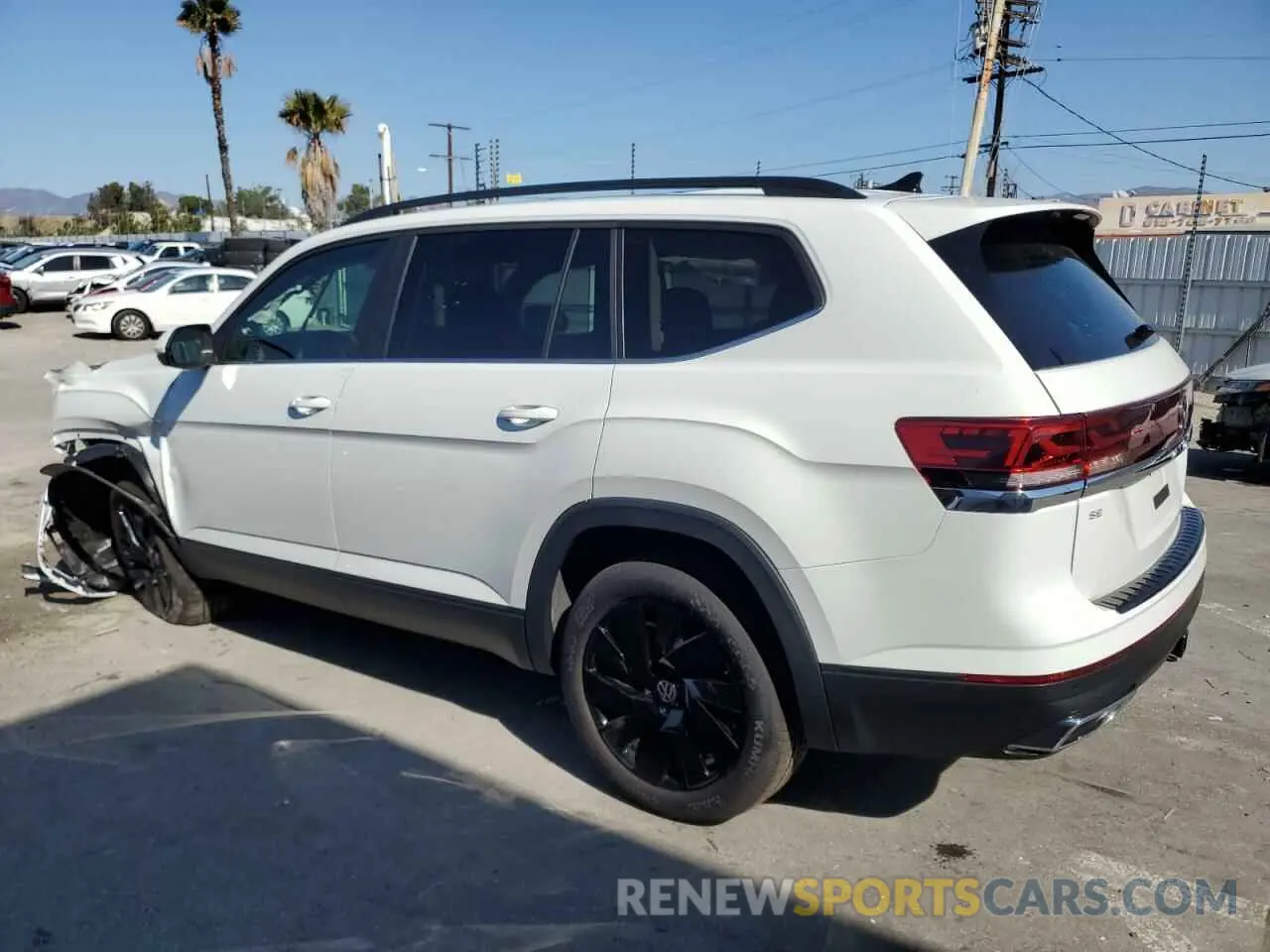 2 fotografías del automóvil dañado 1V2JR2CA9SC510924 VOLKSWAGEN ATLAS 2025