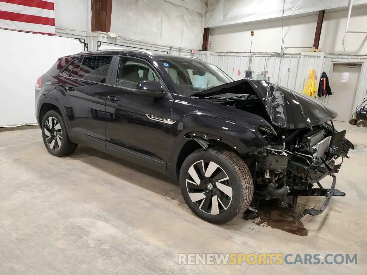 4 fotografías del automóvil dañado 1V2KE2CA5SC206361 VOLKSWAGEN ATLAS 2025