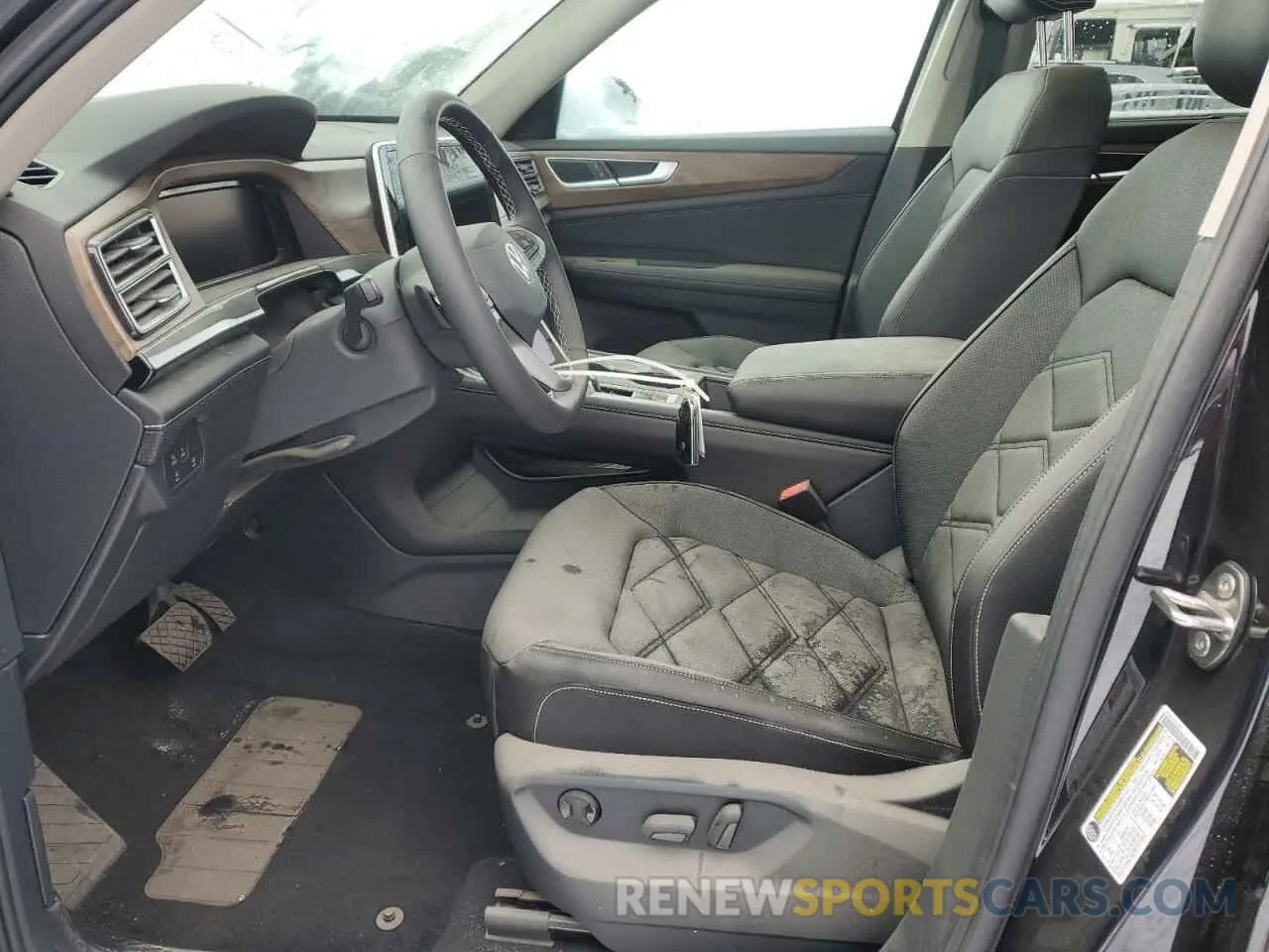 7 fotografías del automóvil dañado 1V2KR2CA9SC500768 VOLKSWAGEN ATLAS 2025
