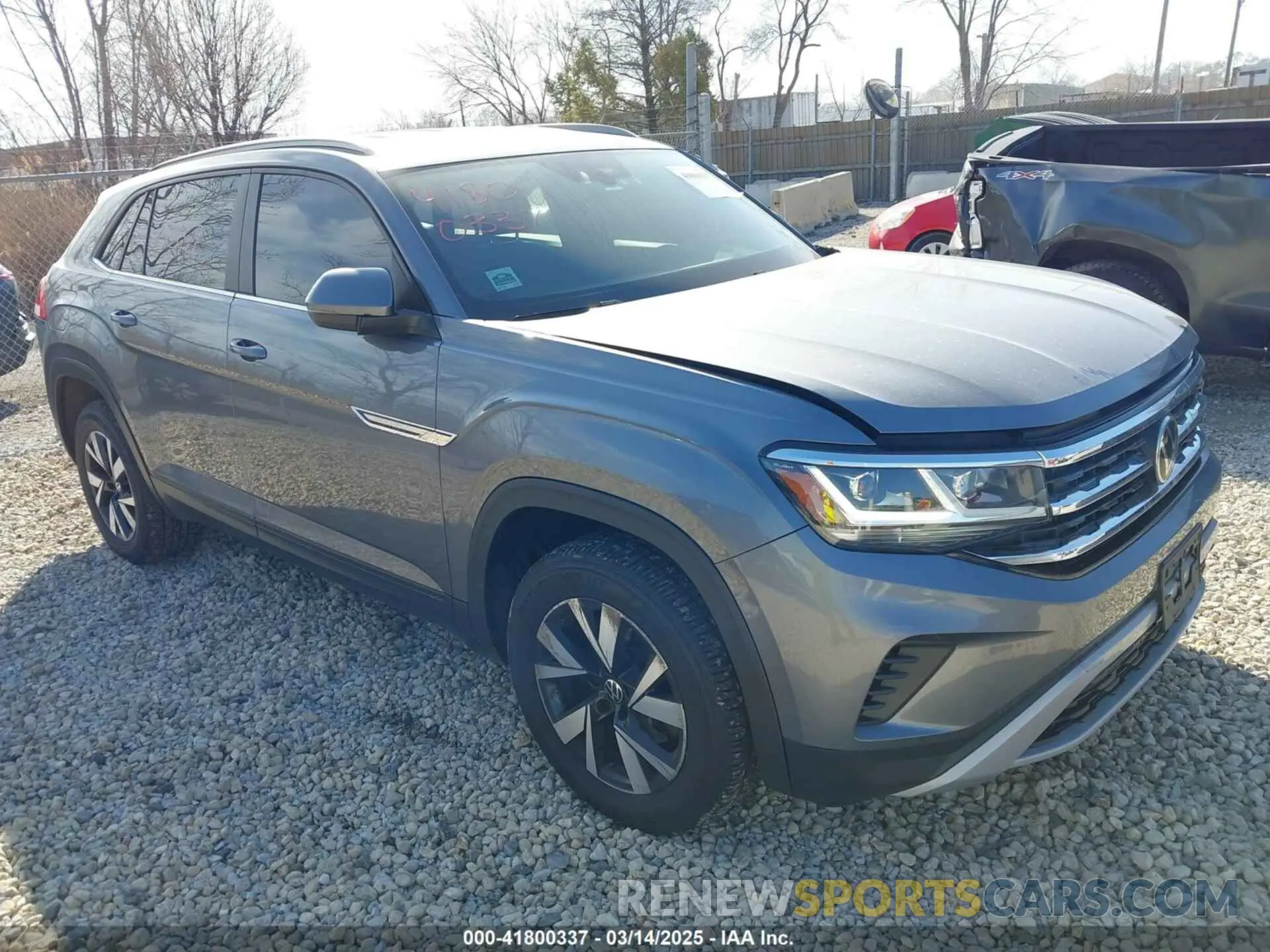 1 fotografías del automóvil dañado 1V24C2CAXLC203018 VOLKSWAGEN ATLAS CROSS SPORT 2020