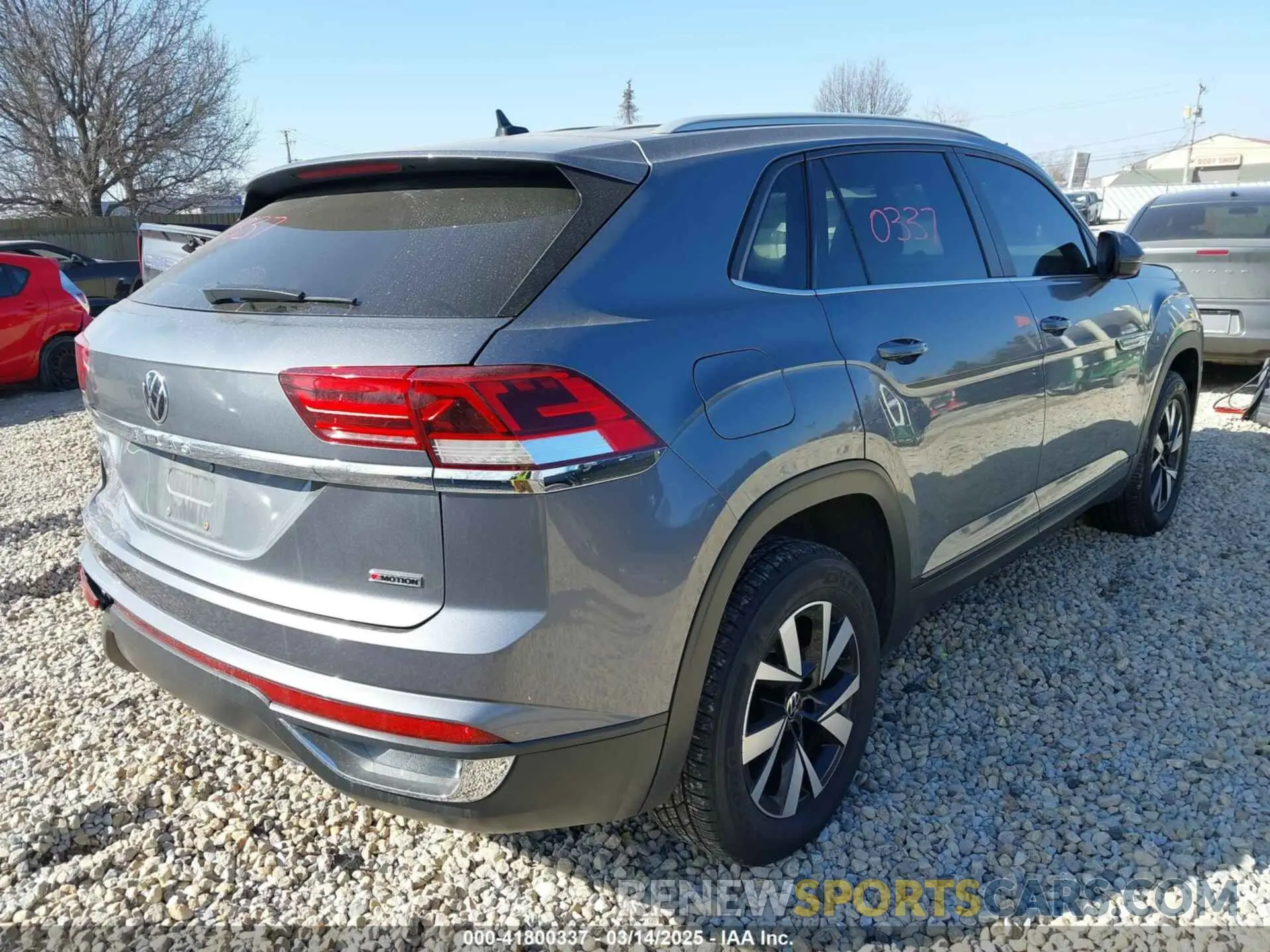 4 fotografías del automóvil dañado 1V24C2CAXLC203018 VOLKSWAGEN ATLAS CROSS SPORT 2020