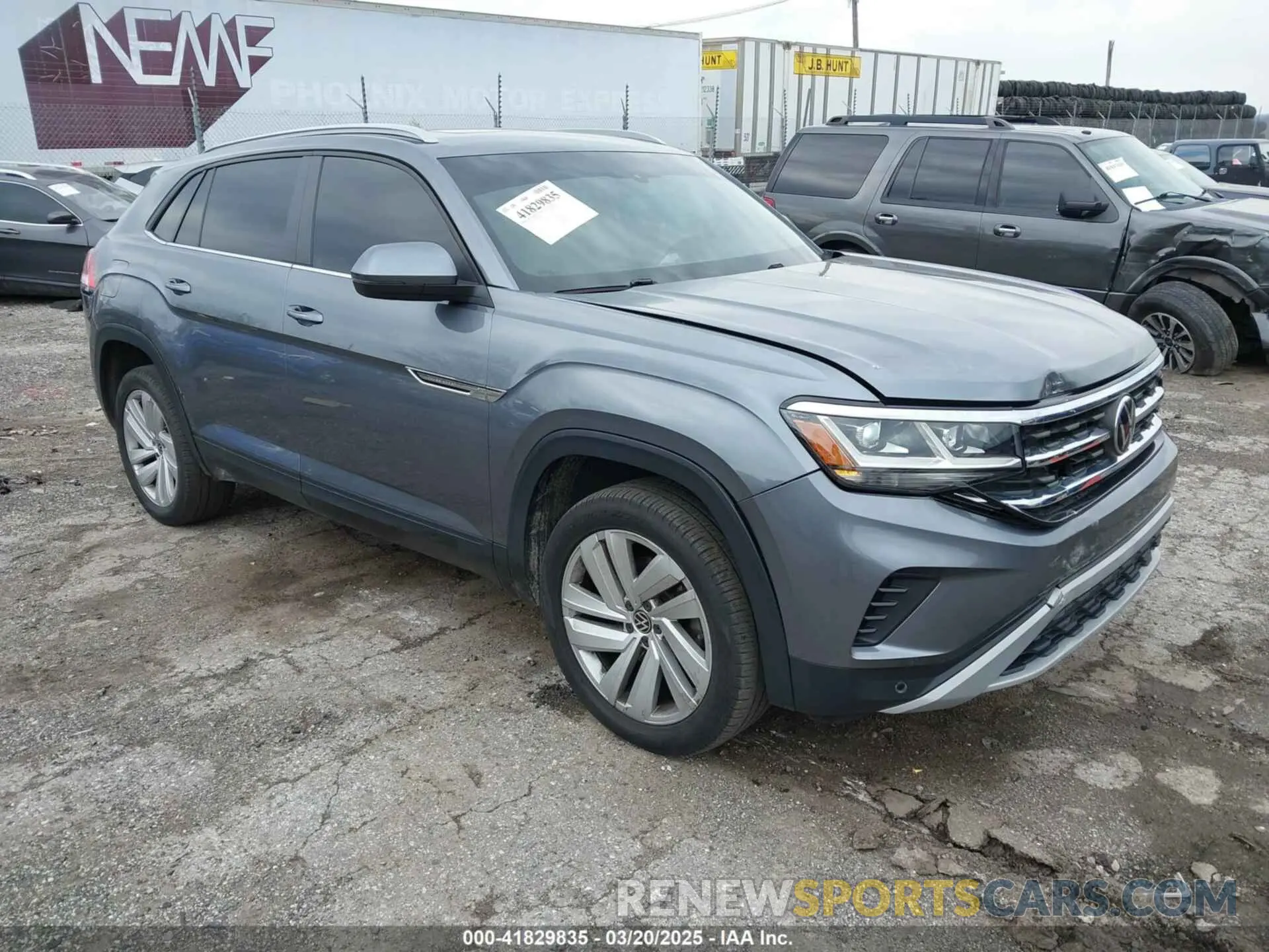 1 fotografías del automóvil dañado 1V25C2CA1LC201646 VOLKSWAGEN ATLAS CROSS SPORT 2020