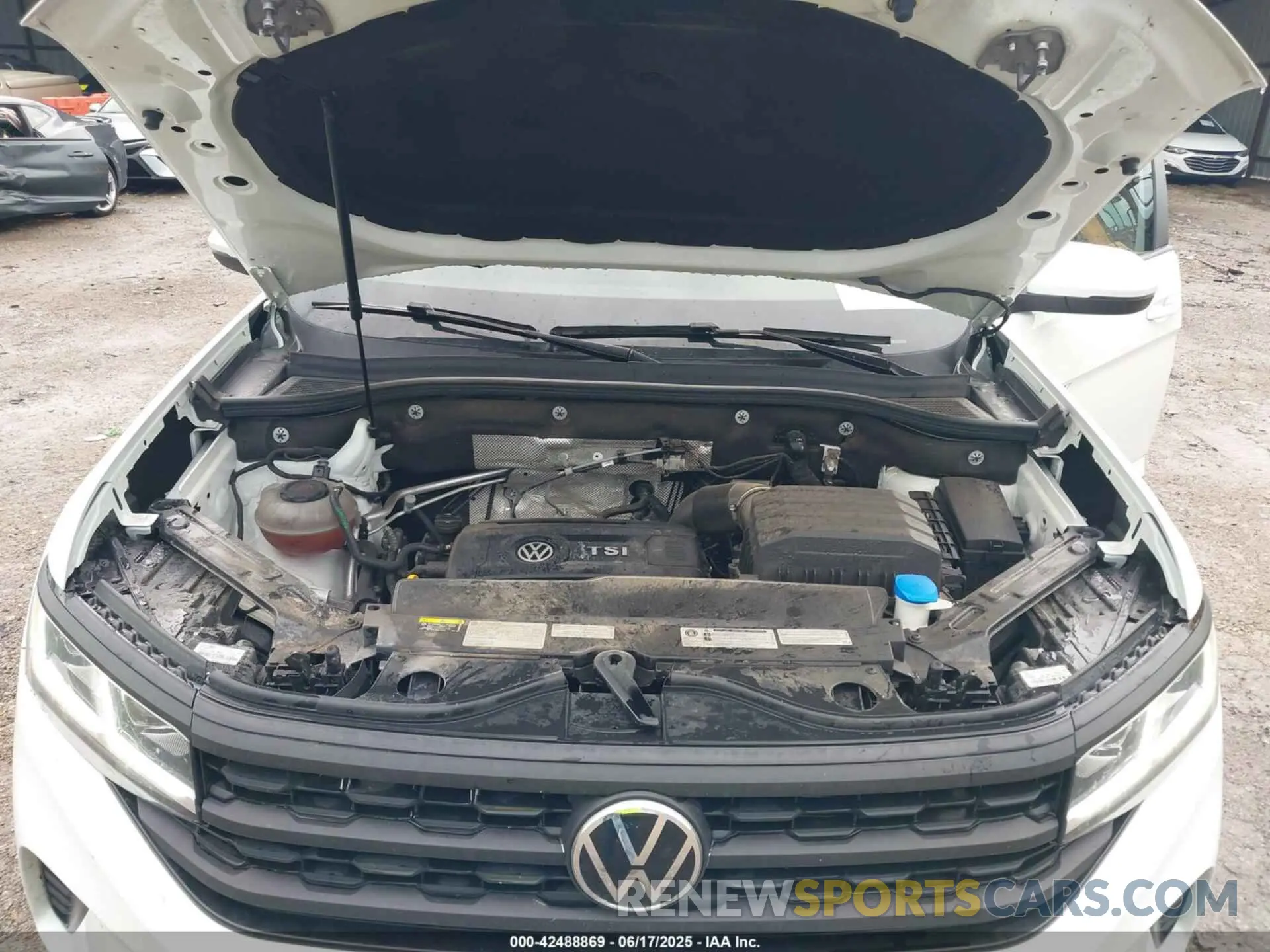 10 fotografías del automóvil dañado 1V2MC2CA6LC228546 VOLKSWAGEN ATLAS CROSS SPORT 2020