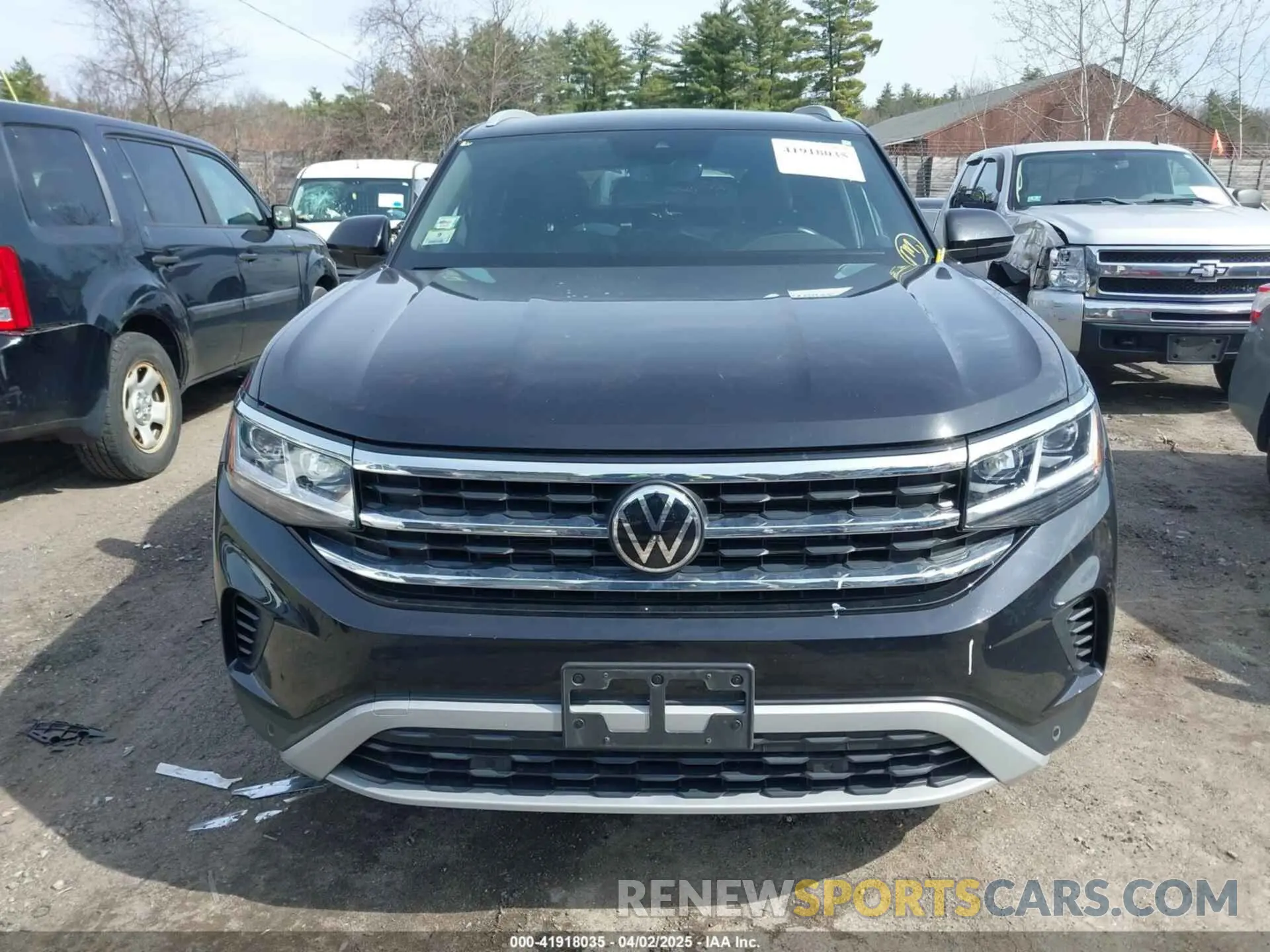 13 fotografías del automóvil dañado 1V2ME2CA4LC231682 VOLKSWAGEN ATLAS CROSS SPORT 2020