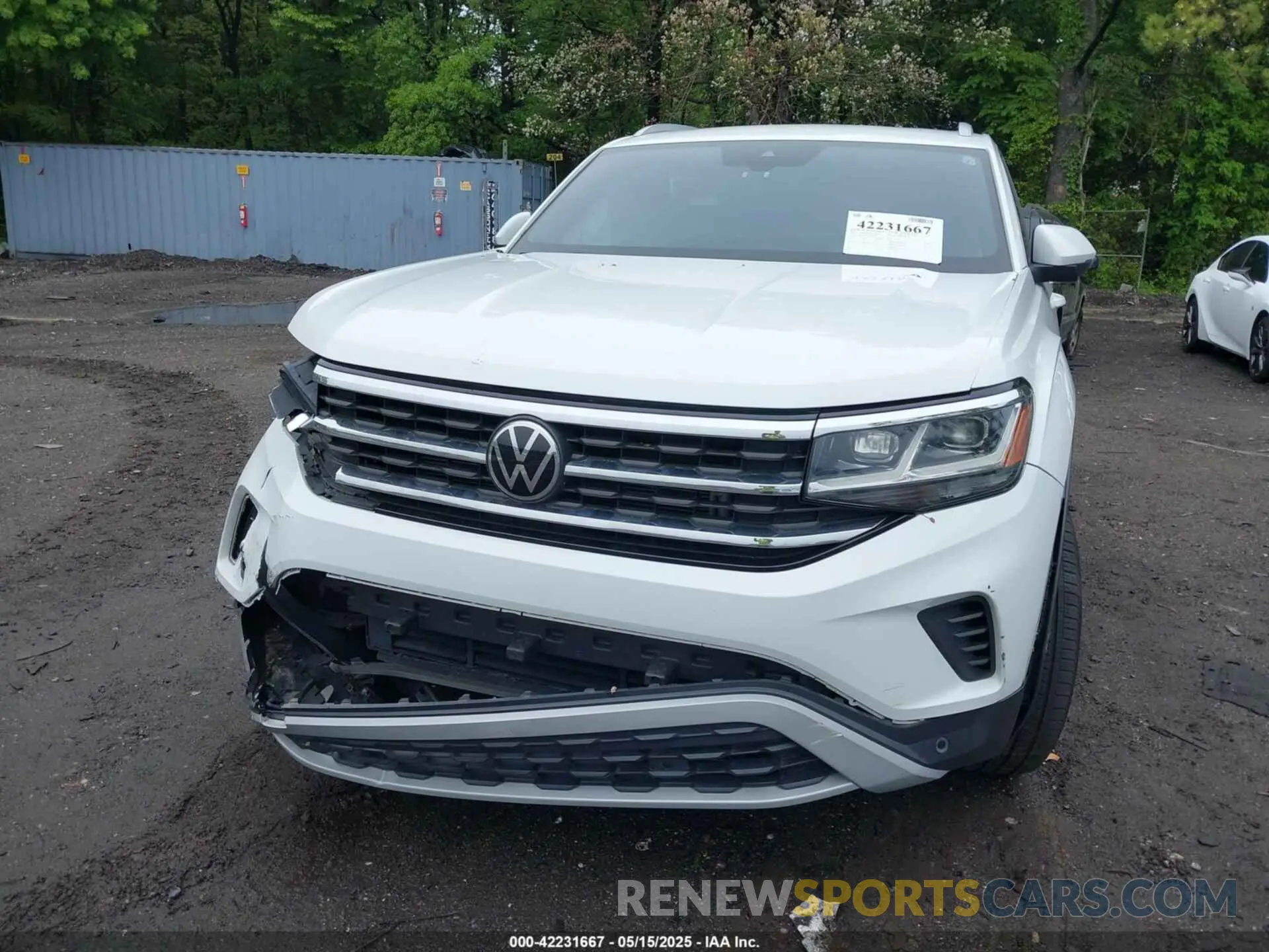 12 fotografías del automóvil dañado 1V2ME2CA5LC208928 VOLKSWAGEN ATLAS CROSS SPORT 2020