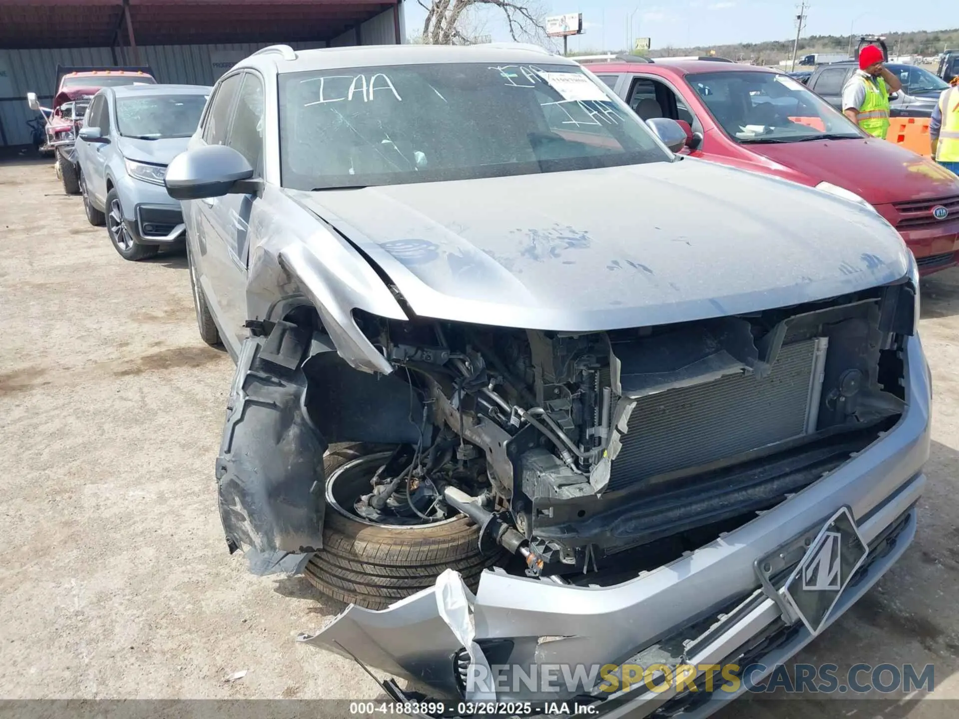 1 fotografías del automóvil dañado 1V2ME2CAXLC209573 VOLKSWAGEN ATLAS CROSS SPORT 2020