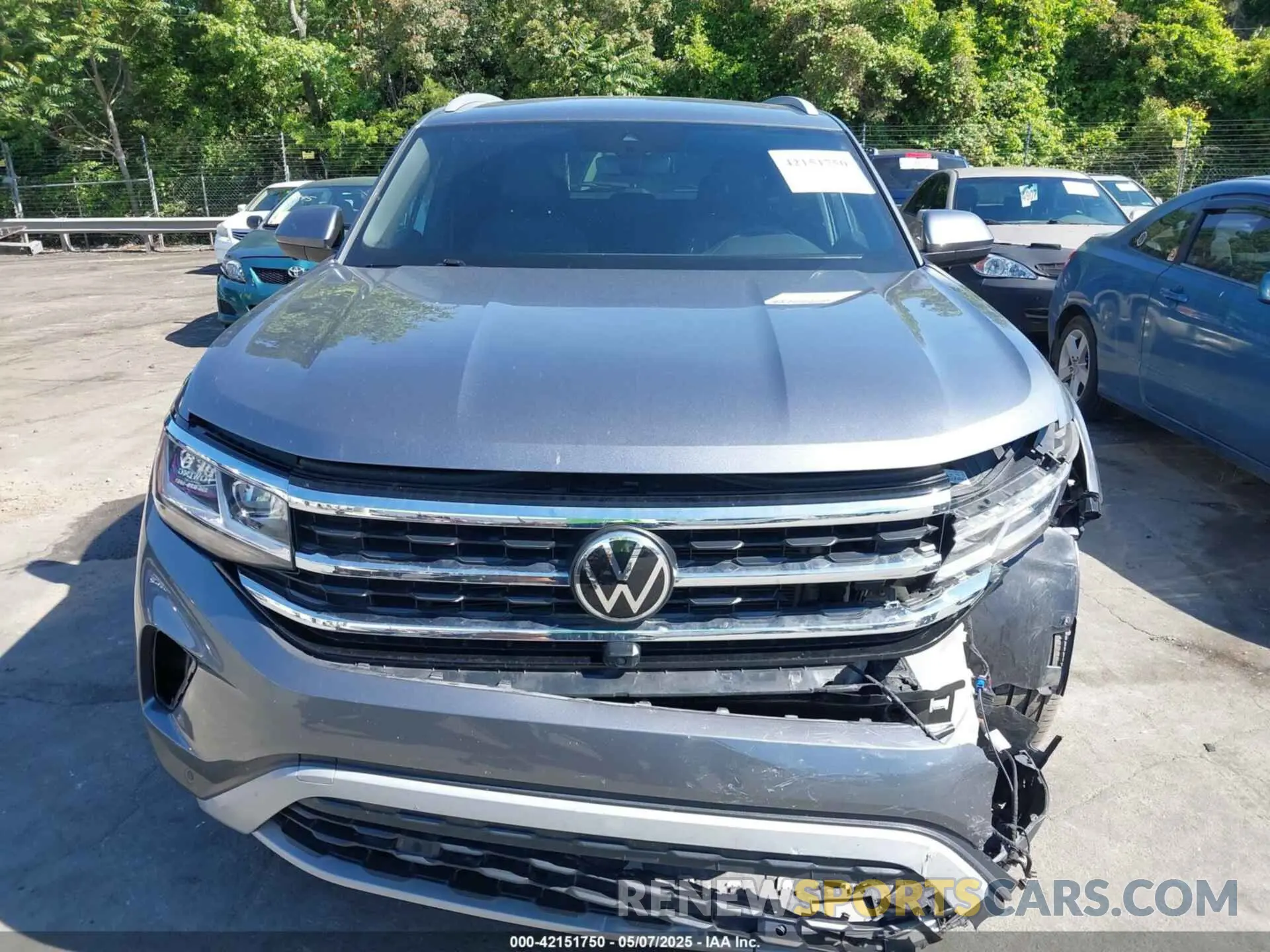 12 fotografías del automóvil dañado 1V2NE2CA0LC224717 VOLKSWAGEN ATLAS CROSS SPORT 2020