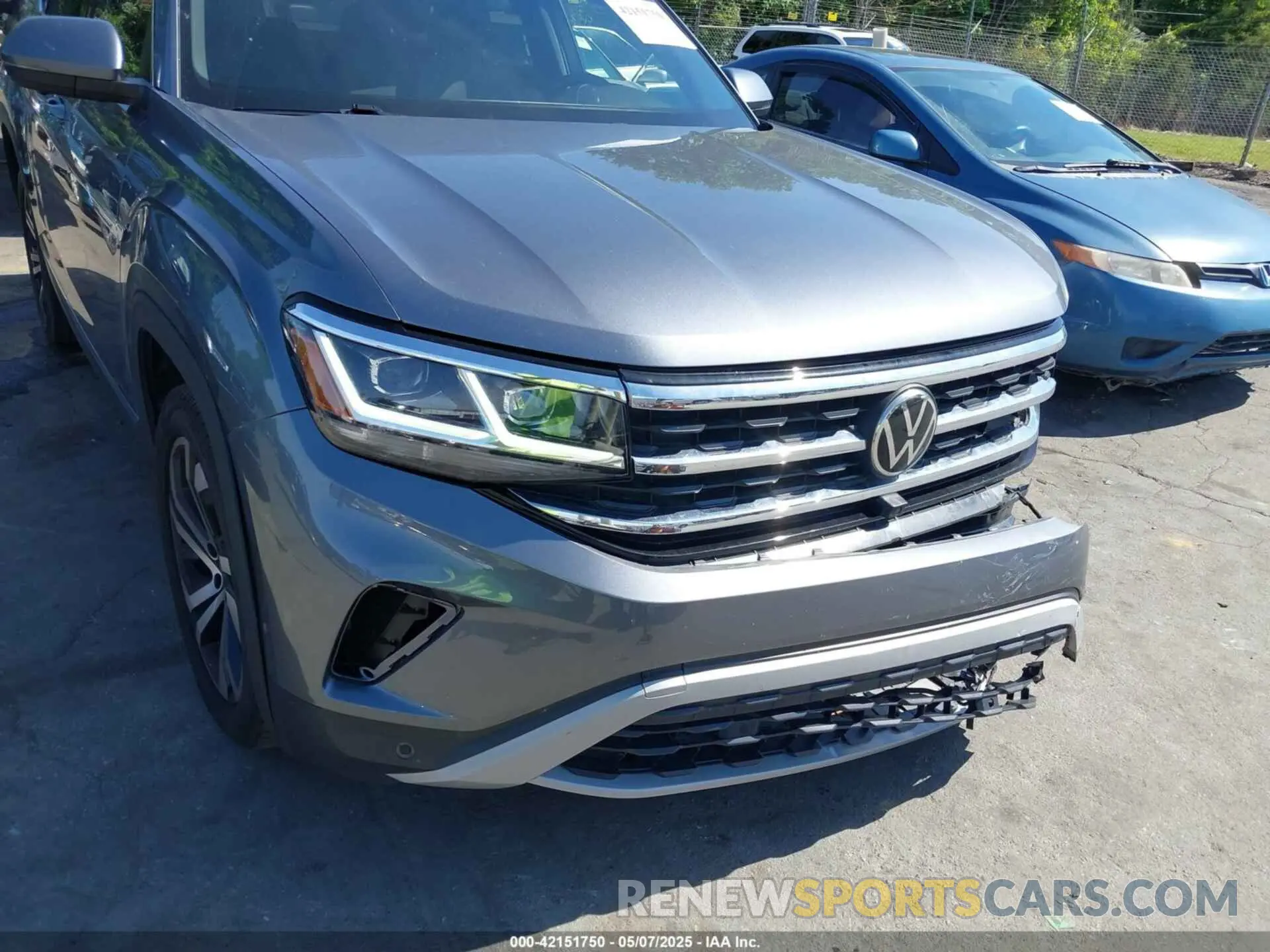 17 fotografías del automóvil dañado 1V2NE2CA0LC224717 VOLKSWAGEN ATLAS CROSS SPORT 2020