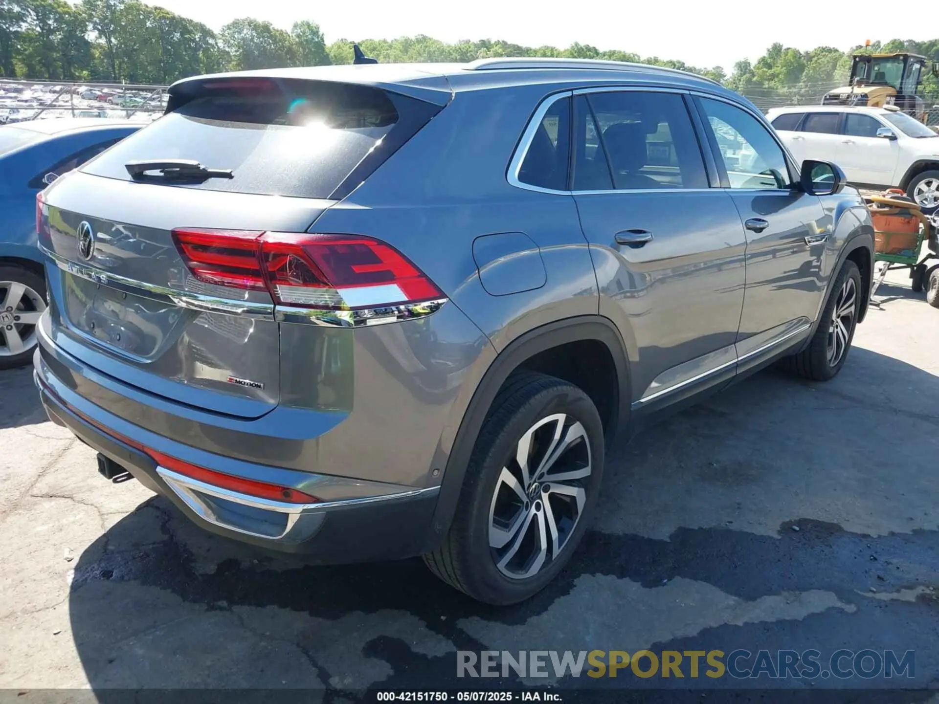 4 fotografías del automóvil dañado 1V2NE2CA0LC224717 VOLKSWAGEN ATLAS CROSS SPORT 2020