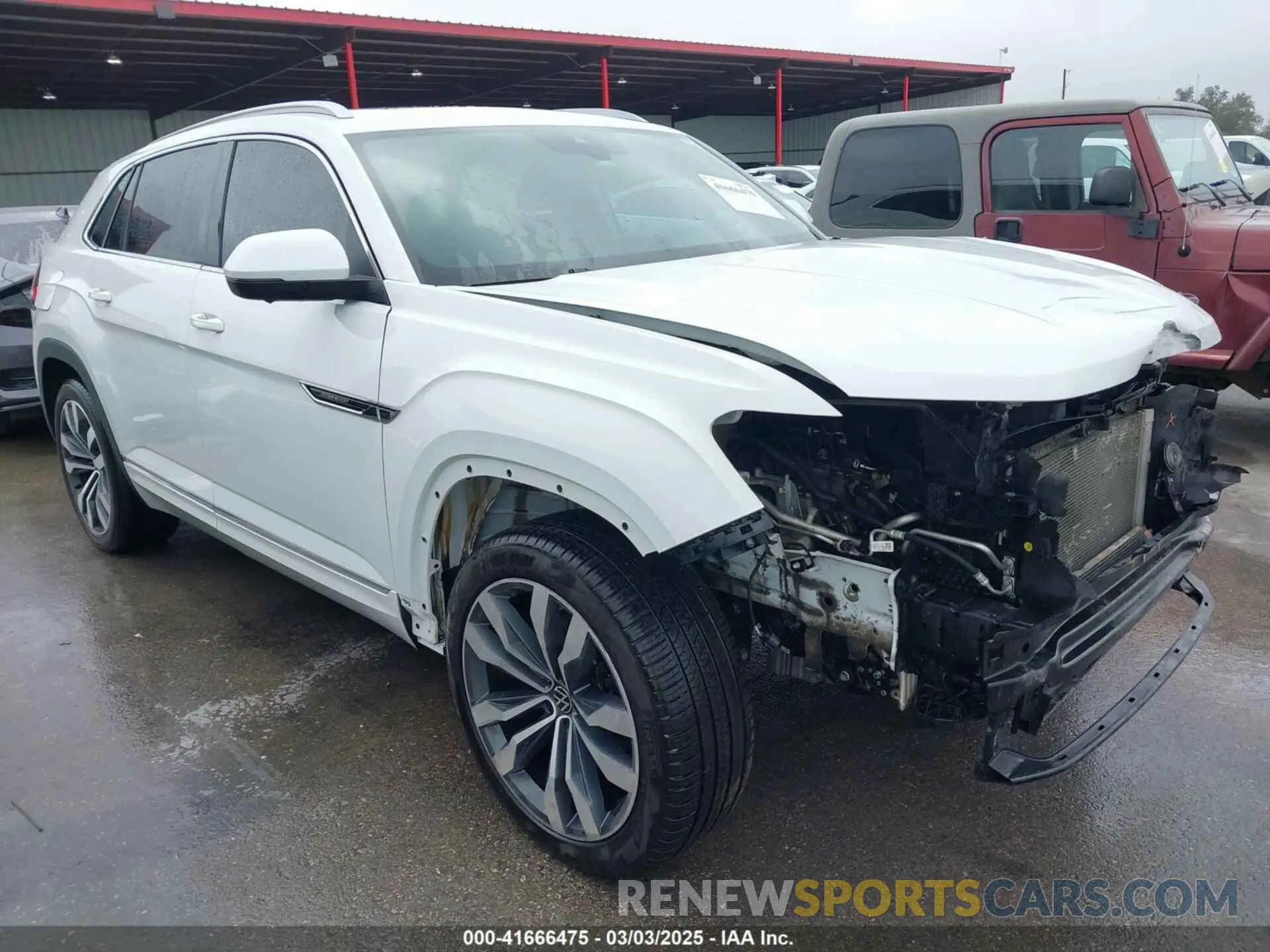 1 fotografías del automóvil dañado 1V2TE2CA3LC220023 VOLKSWAGEN ATLAS CROSS SPORT 2020