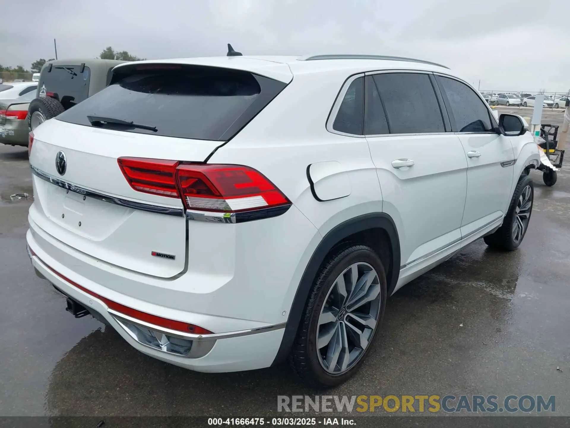 4 fotografías del automóvil dañado 1V2TE2CA3LC220023 VOLKSWAGEN ATLAS CROSS SPORT 2020