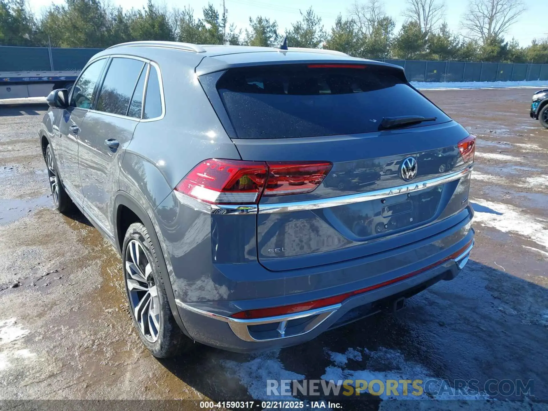 3 fotografías del automóvil dañado 1V2TE2CA9LC224044 VOLKSWAGEN ATLAS CROSS SPORT 2020