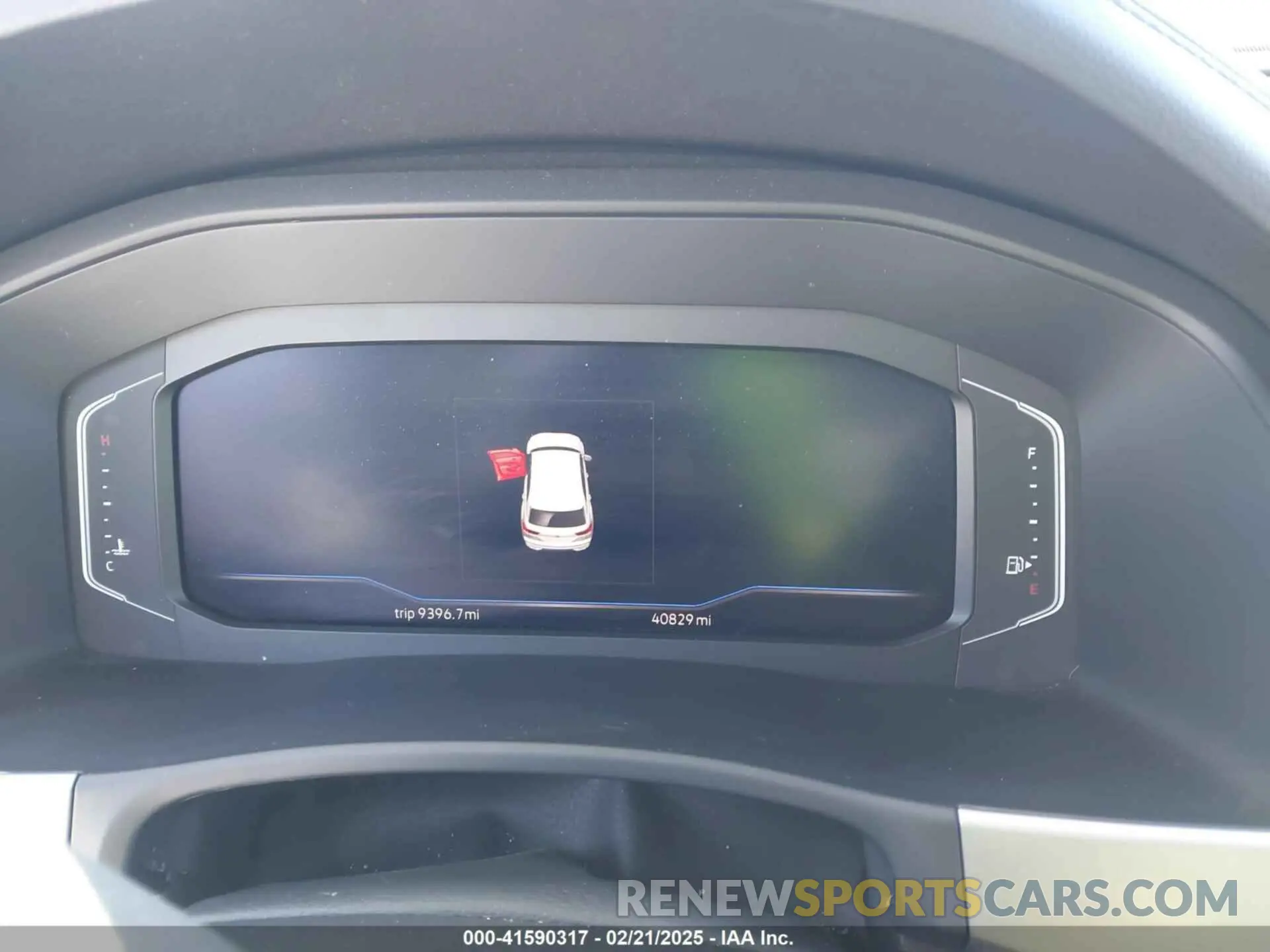 7 fotografías del automóvil dañado 1V2TE2CA9LC224044 VOLKSWAGEN ATLAS CROSS SPORT 2020