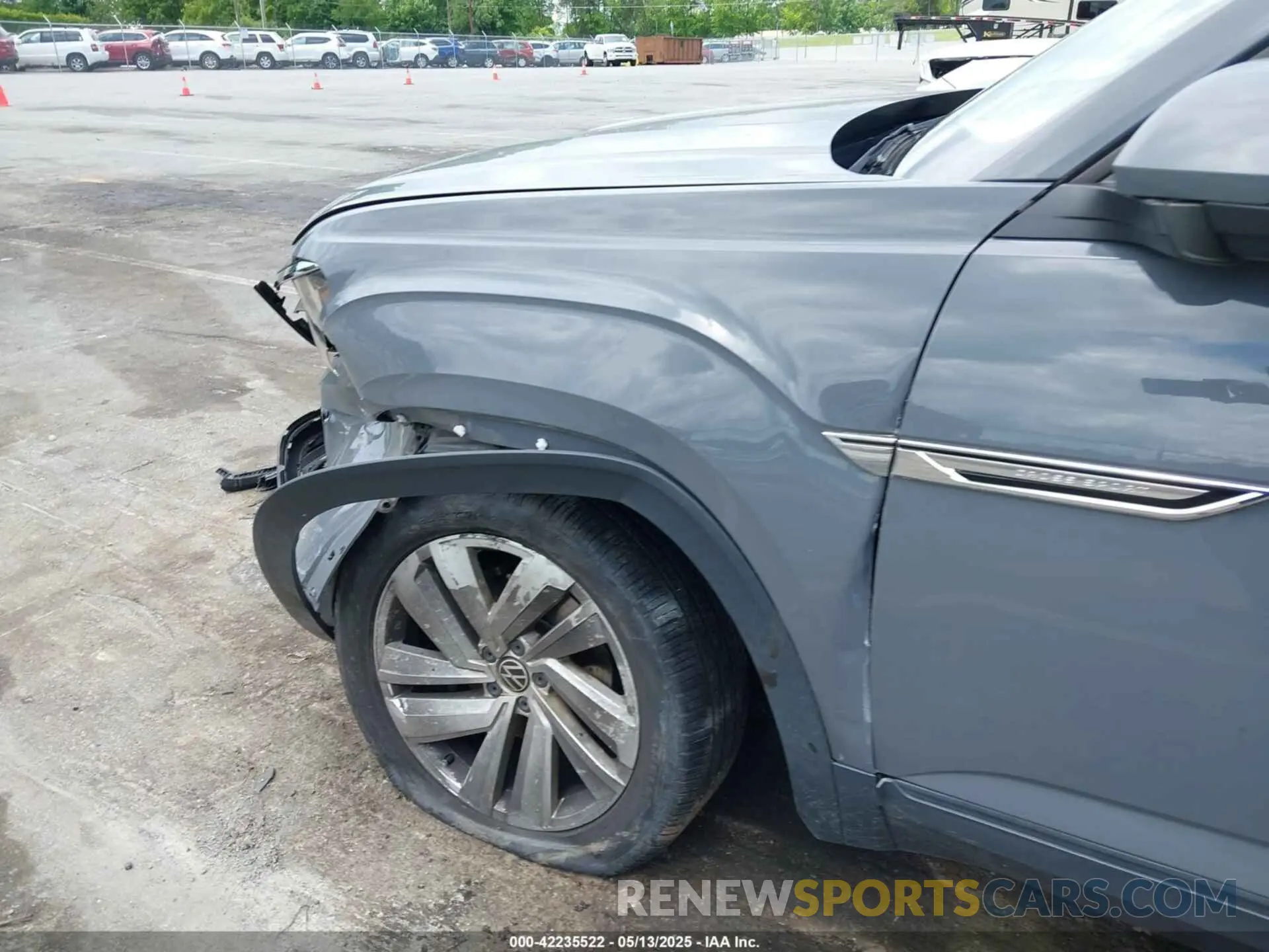 6 fotografías del automóvil dañado 1V2YC2CA4LC215683 VOLKSWAGEN ATLAS CROSS SPORT 2020