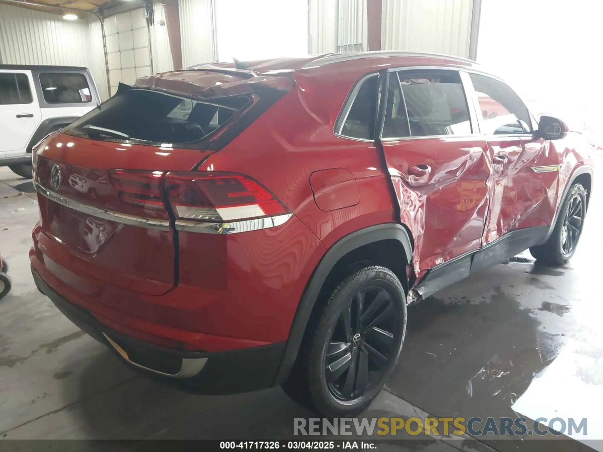 4 fotografías del automóvil dañado 1V2YC2CA9LC206400 VOLKSWAGEN ATLAS CROSS SPORT 2020
