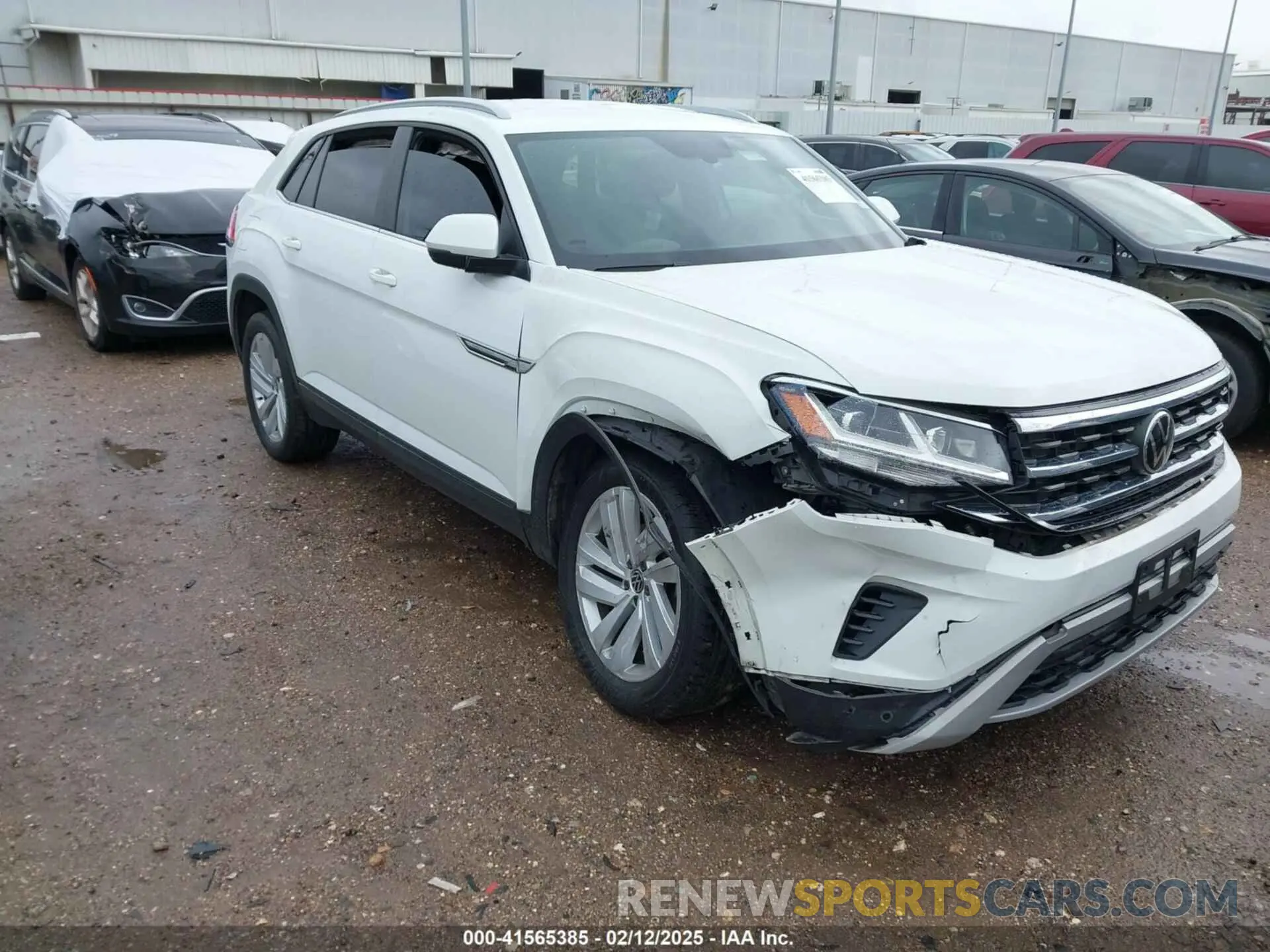 1 fotografías del automóvil dañado 1V2YE2CA5LC228064 VOLKSWAGEN ATLAS CROSS SPORT 2020