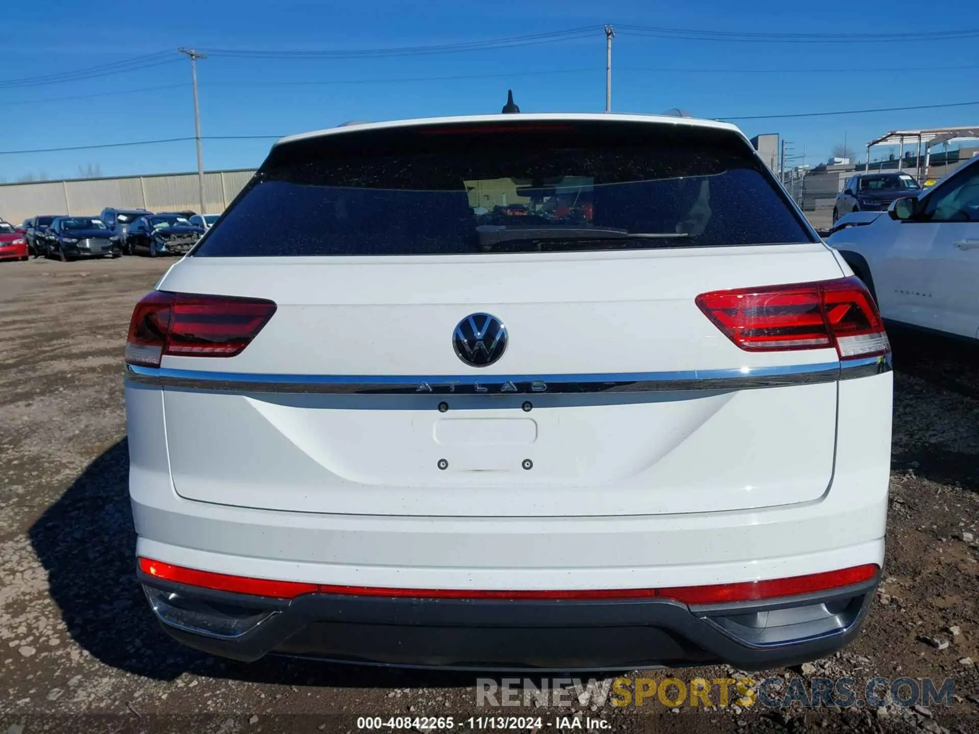 16 fotografías del automóvil dañado 1V2AC2CA2MC234168 VOLKSWAGEN ATLAS CROSS SPORT 2021
