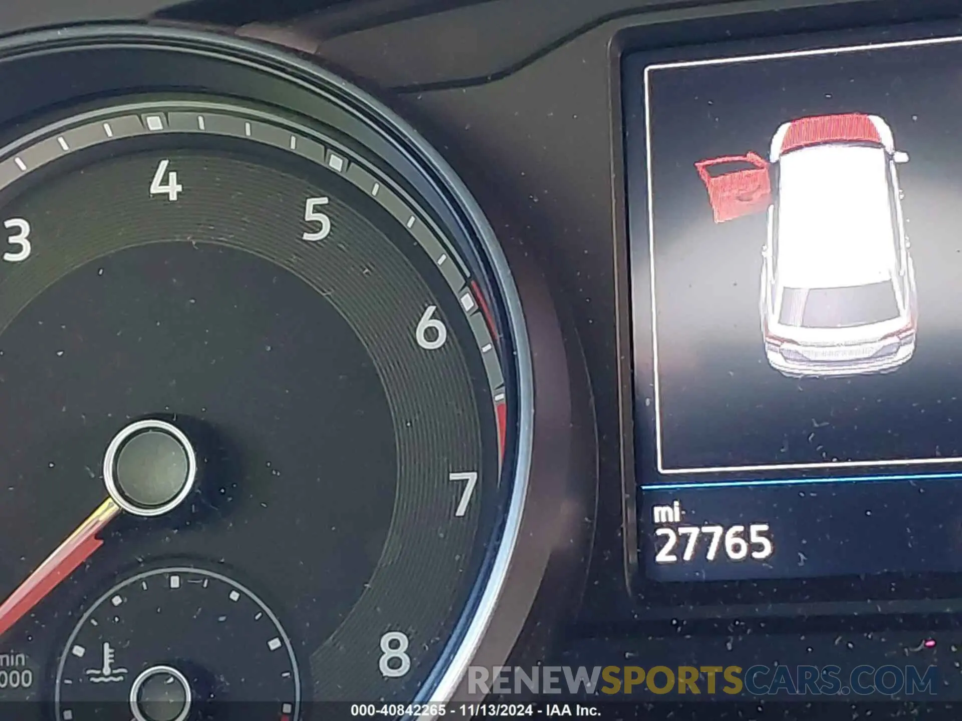 7 fotografías del automóvil dañado 1V2AC2CA2MC234168 VOLKSWAGEN ATLAS CROSS SPORT 2021