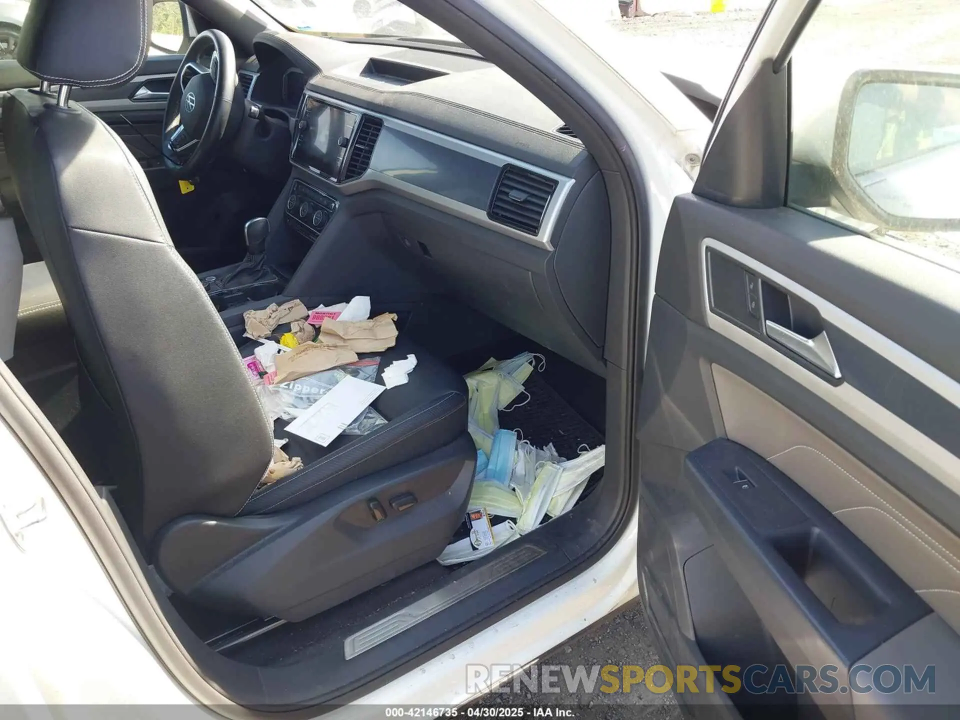 5 fotografías del automóvil dañado 1V2BC2CA4MC221989 VOLKSWAGEN ATLAS CROSS SPORT 2021