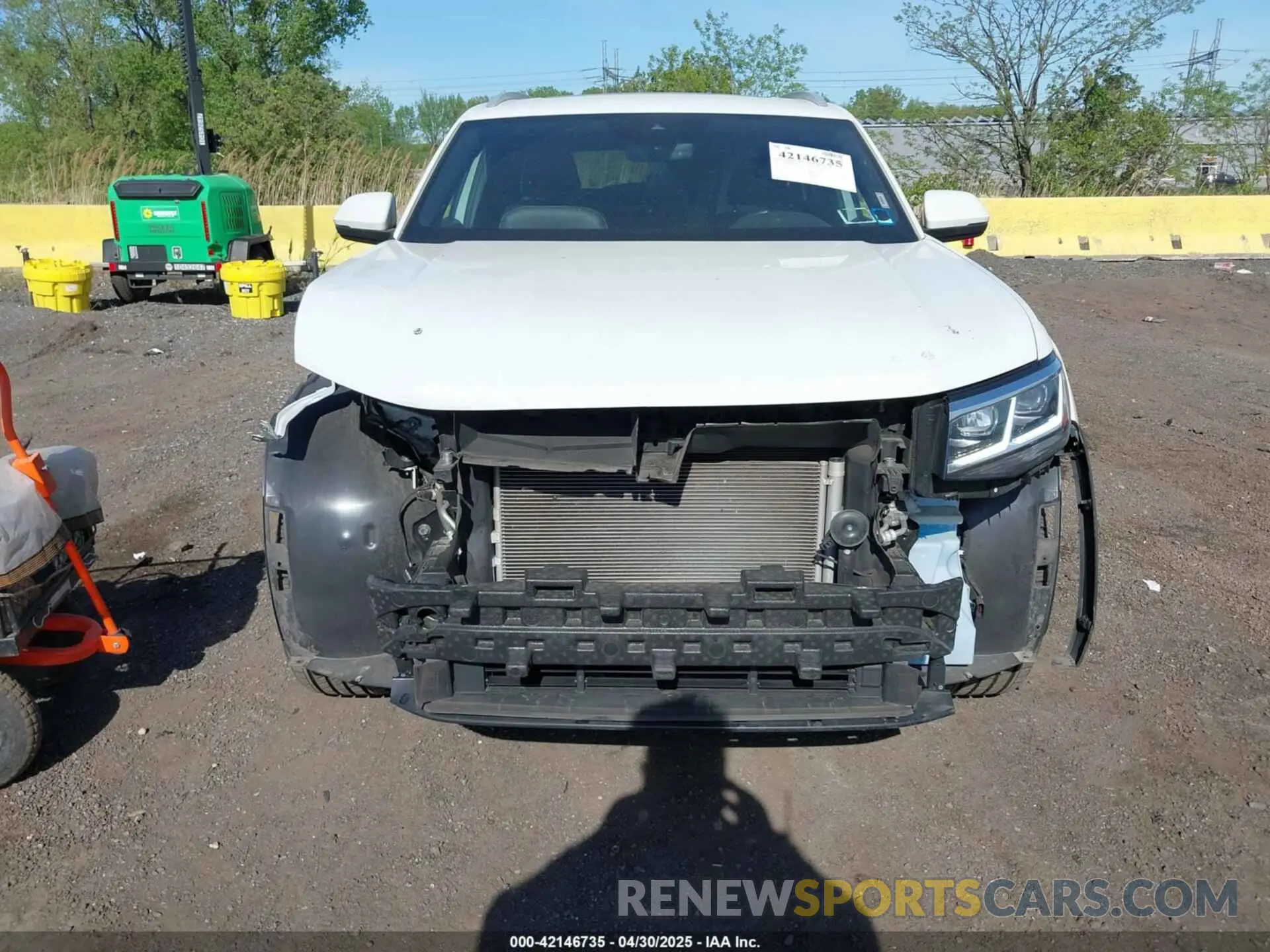 6 fotografías del automóvil dañado 1V2BC2CA4MC221989 VOLKSWAGEN ATLAS CROSS SPORT 2021