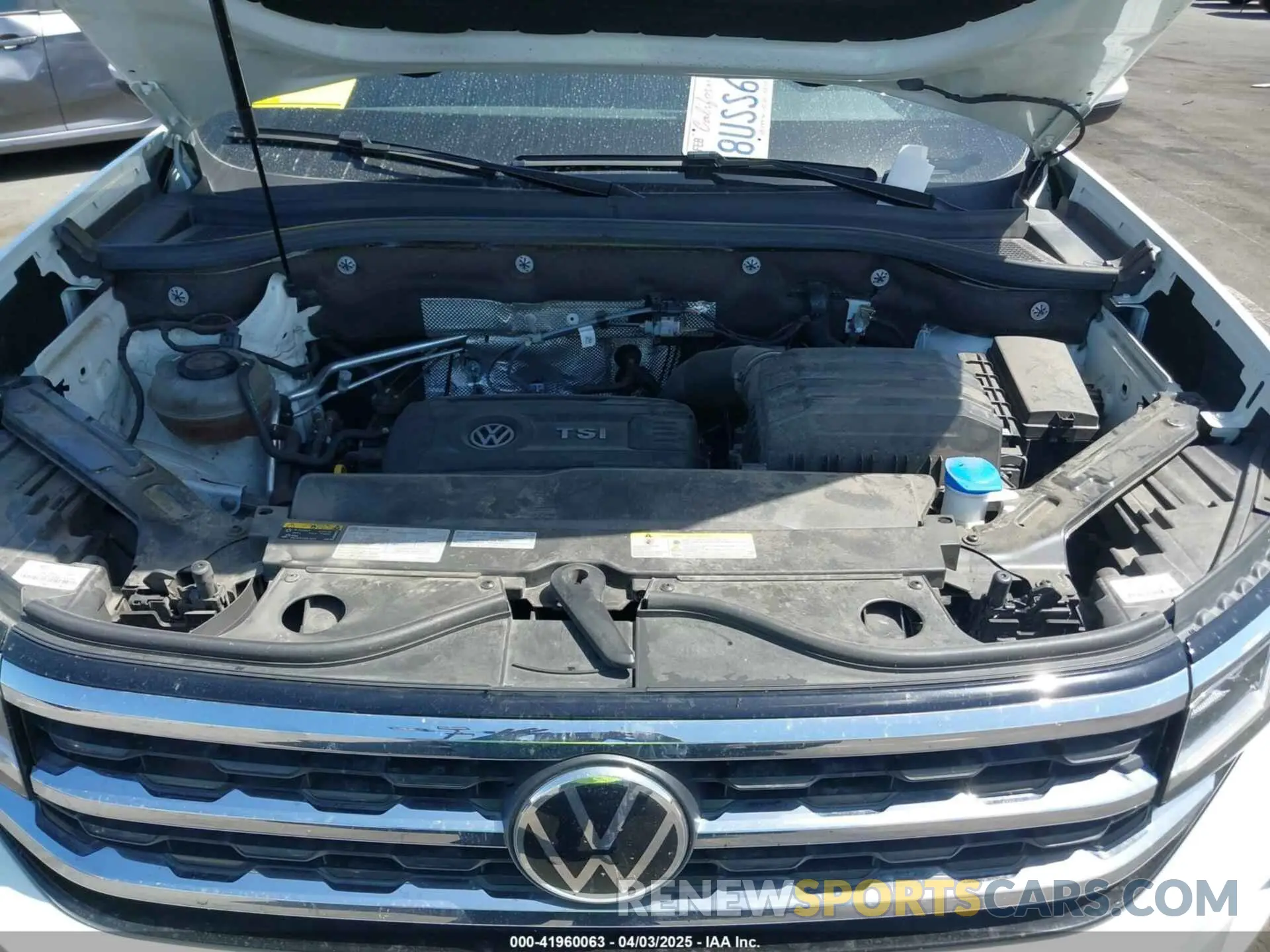 10 fotografías del automóvil dañado 1V2DC2CA7MC204290 VOLKSWAGEN ATLAS CROSS SPORT 2021