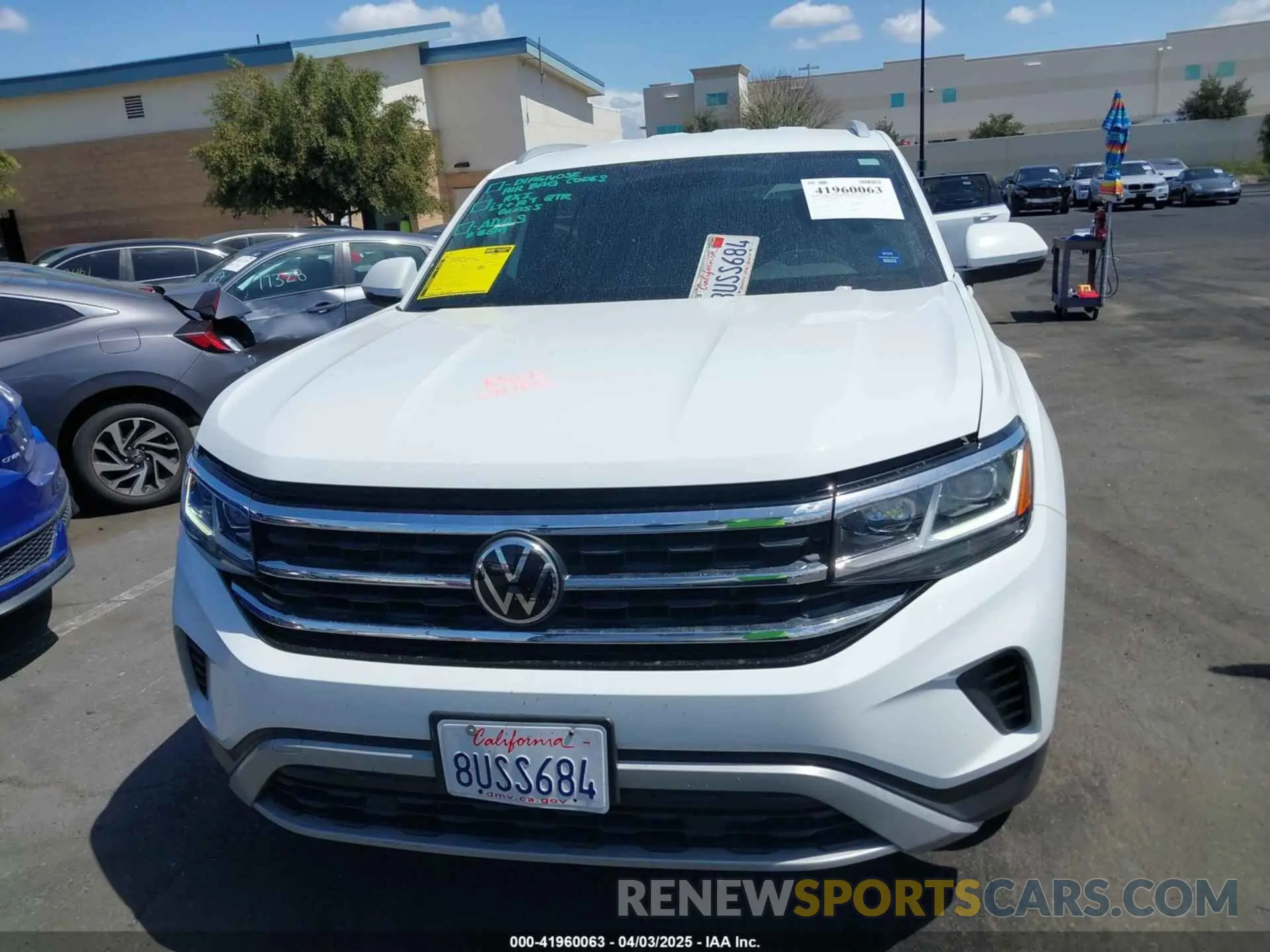 13 fotografías del automóvil dañado 1V2DC2CA7MC204290 VOLKSWAGEN ATLAS CROSS SPORT 2021