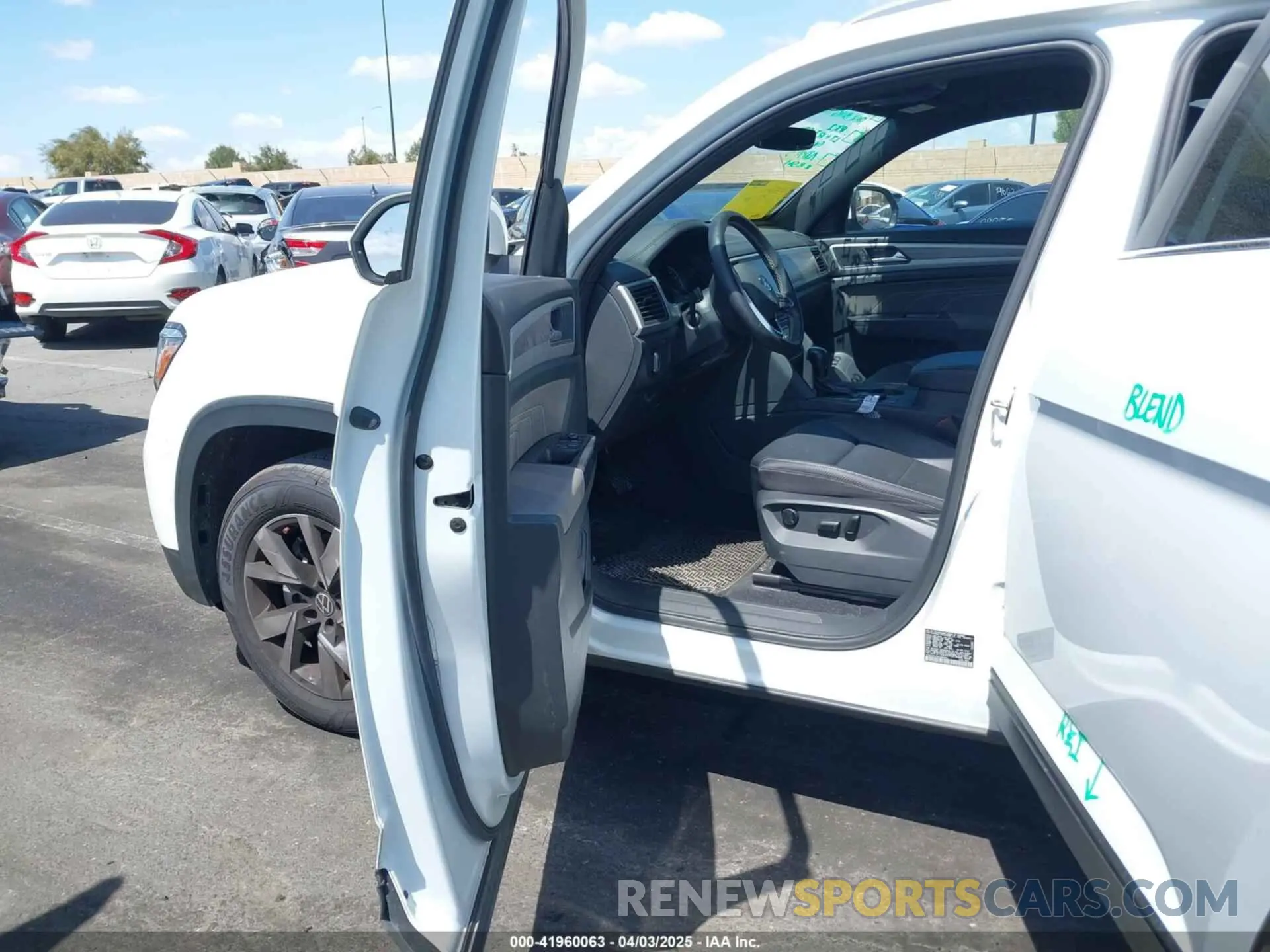 5 fotografías del automóvil dañado 1V2DC2CA7MC204290 VOLKSWAGEN ATLAS CROSS SPORT 2021