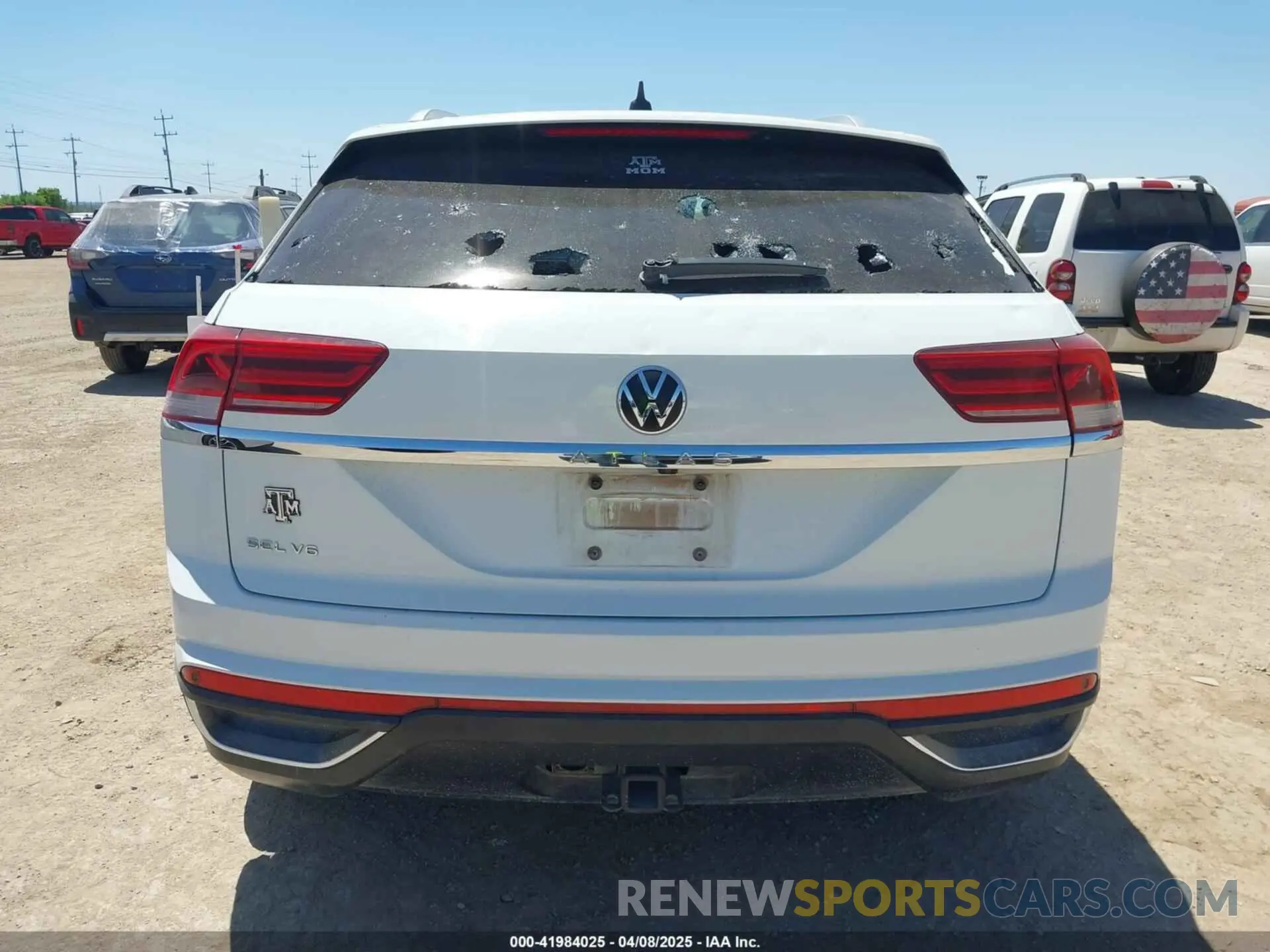 16 fotografías del automóvil dañado 1V2EE2CA8MC202806 VOLKSWAGEN ATLAS CROSS SPORT 2021