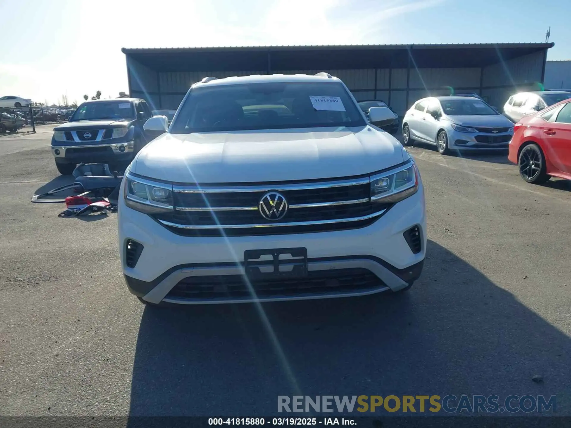 13 fotografías del automóvil dañado 1V2GC2CA1MC228064 VOLKSWAGEN ATLAS CROSS SPORT 2021