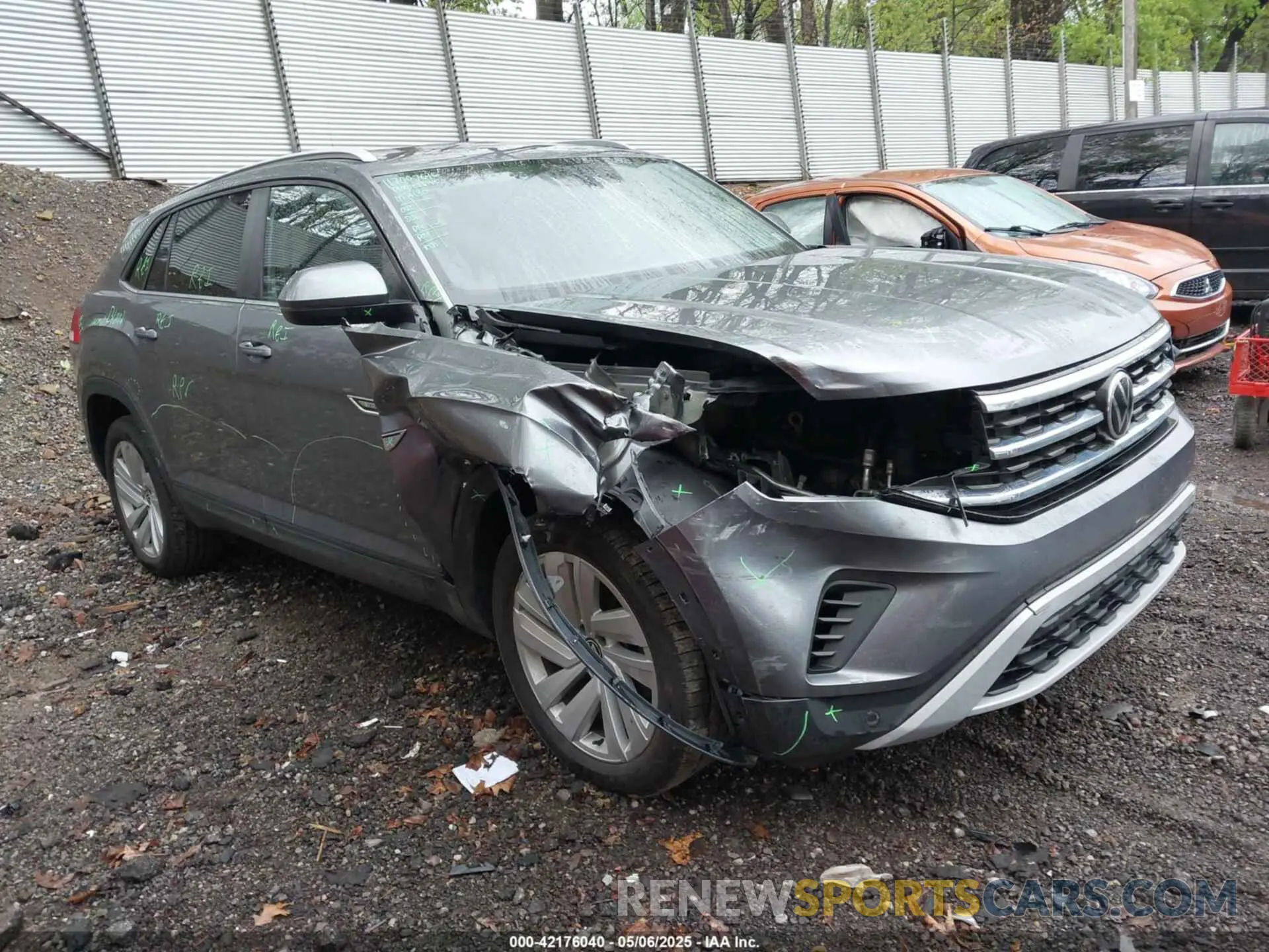 1 fotografías del automóvil dañado 1V2HC2CA1MC204500 VOLKSWAGEN ATLAS CROSS SPORT 2021