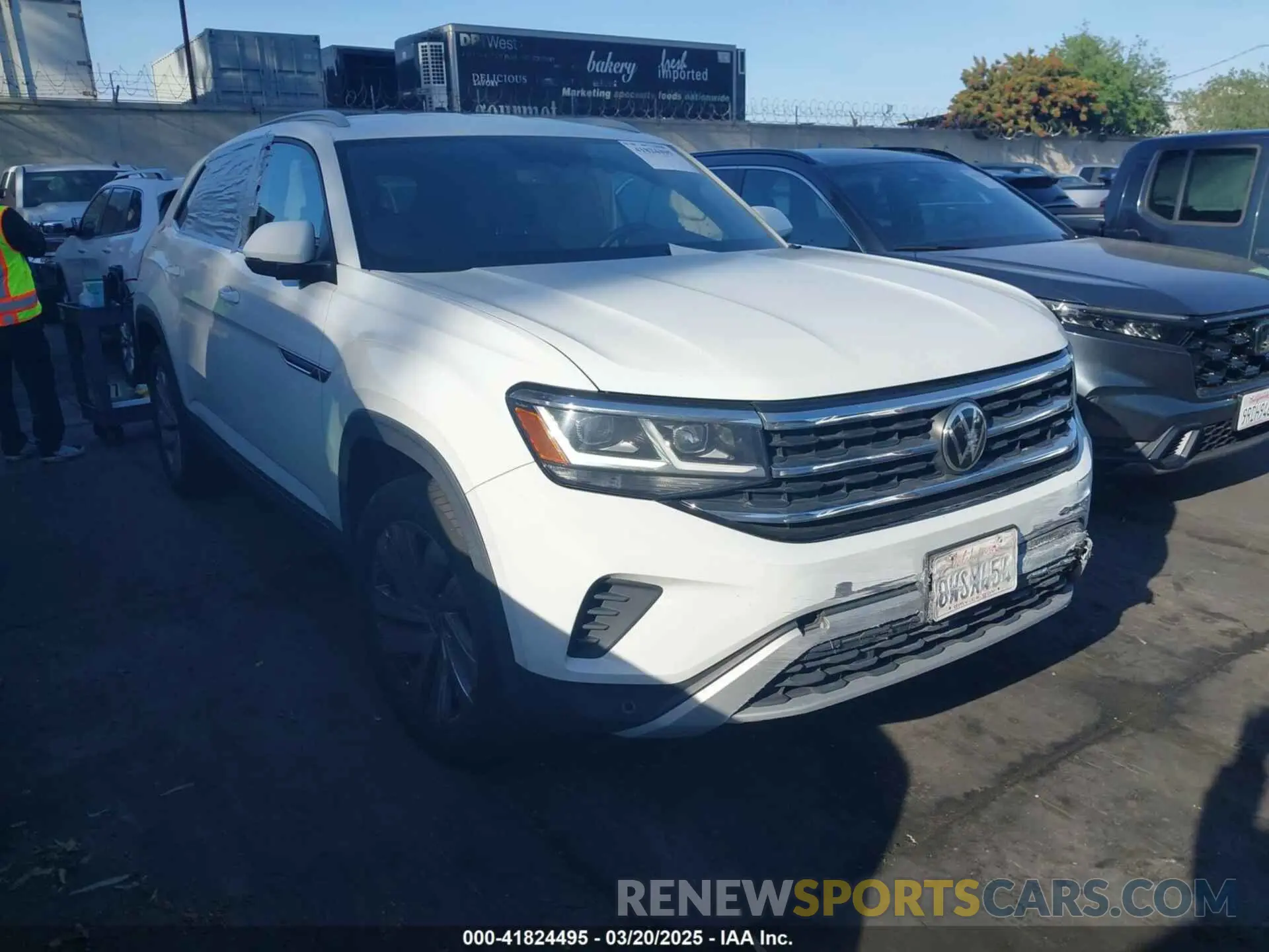 1 fotografías del automóvil dañado 1V2HC2CA4MC229651 VOLKSWAGEN ATLAS CROSS SPORT 2021
