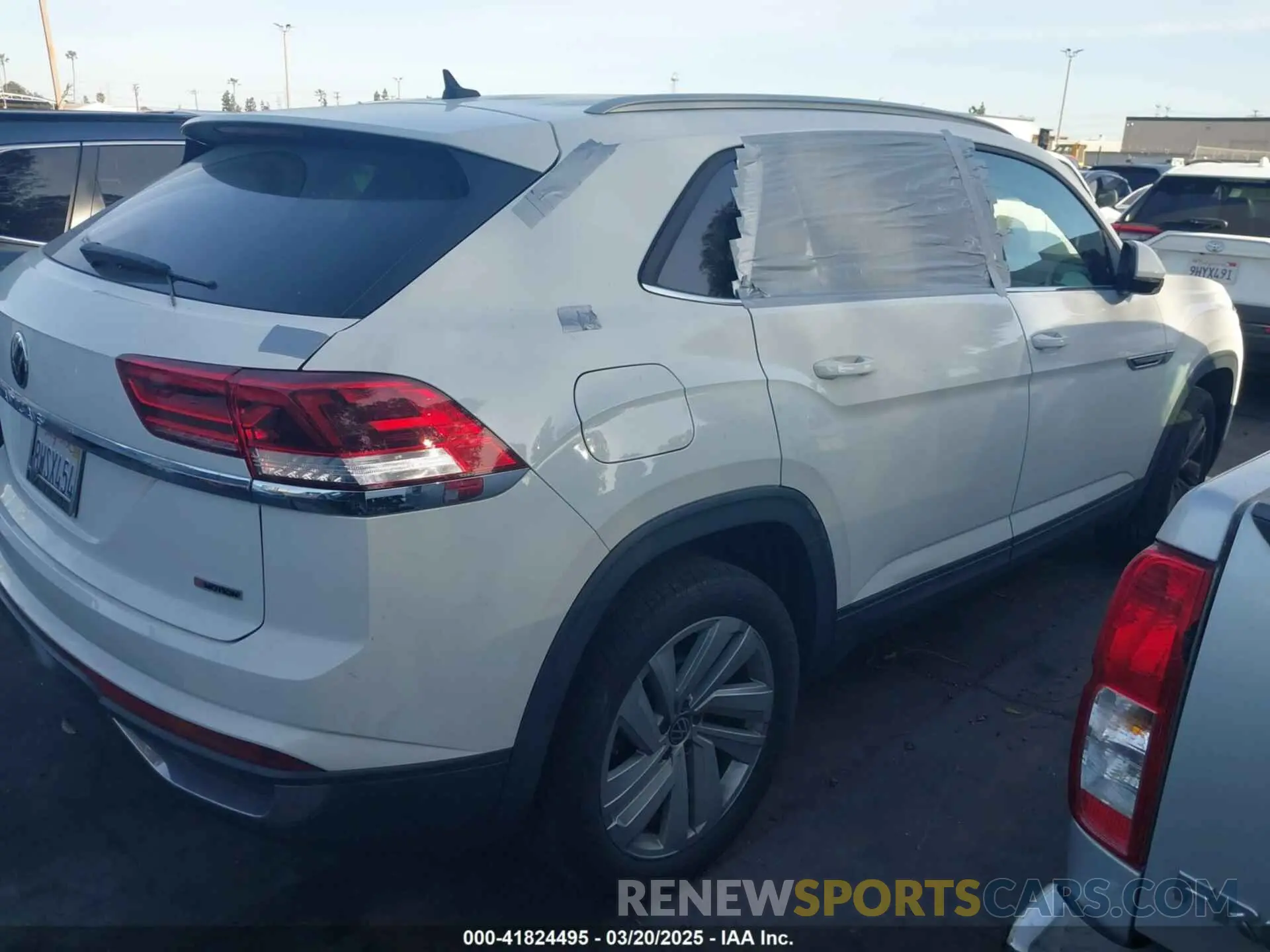 4 fotografías del automóvil dañado 1V2HC2CA4MC229651 VOLKSWAGEN ATLAS CROSS SPORT 2021