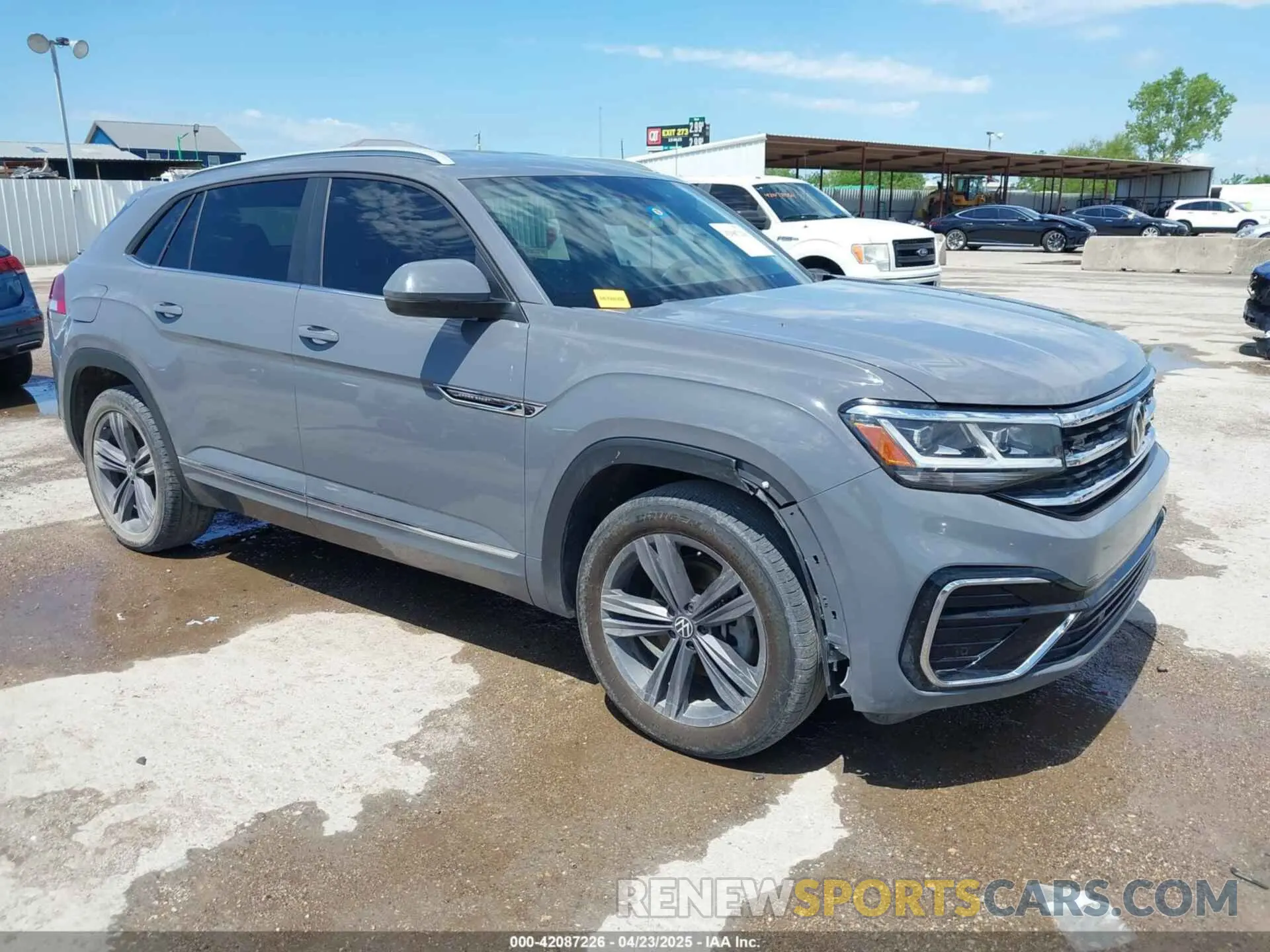 1 fotografías del automóvil dañado 1V2ME2CA4MC206041 VOLKSWAGEN ATLAS CROSS SPORT 2021