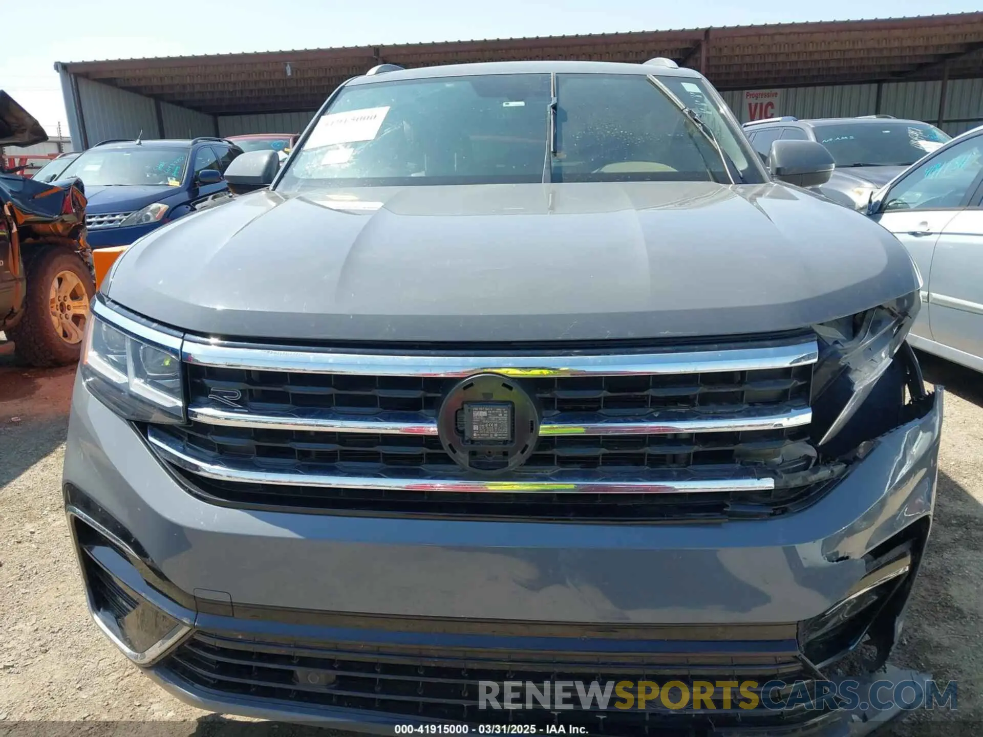 12 fotografías del automóvil dañado 1V2PE2CA4MC209096 VOLKSWAGEN ATLAS CROSS SPORT 2021
