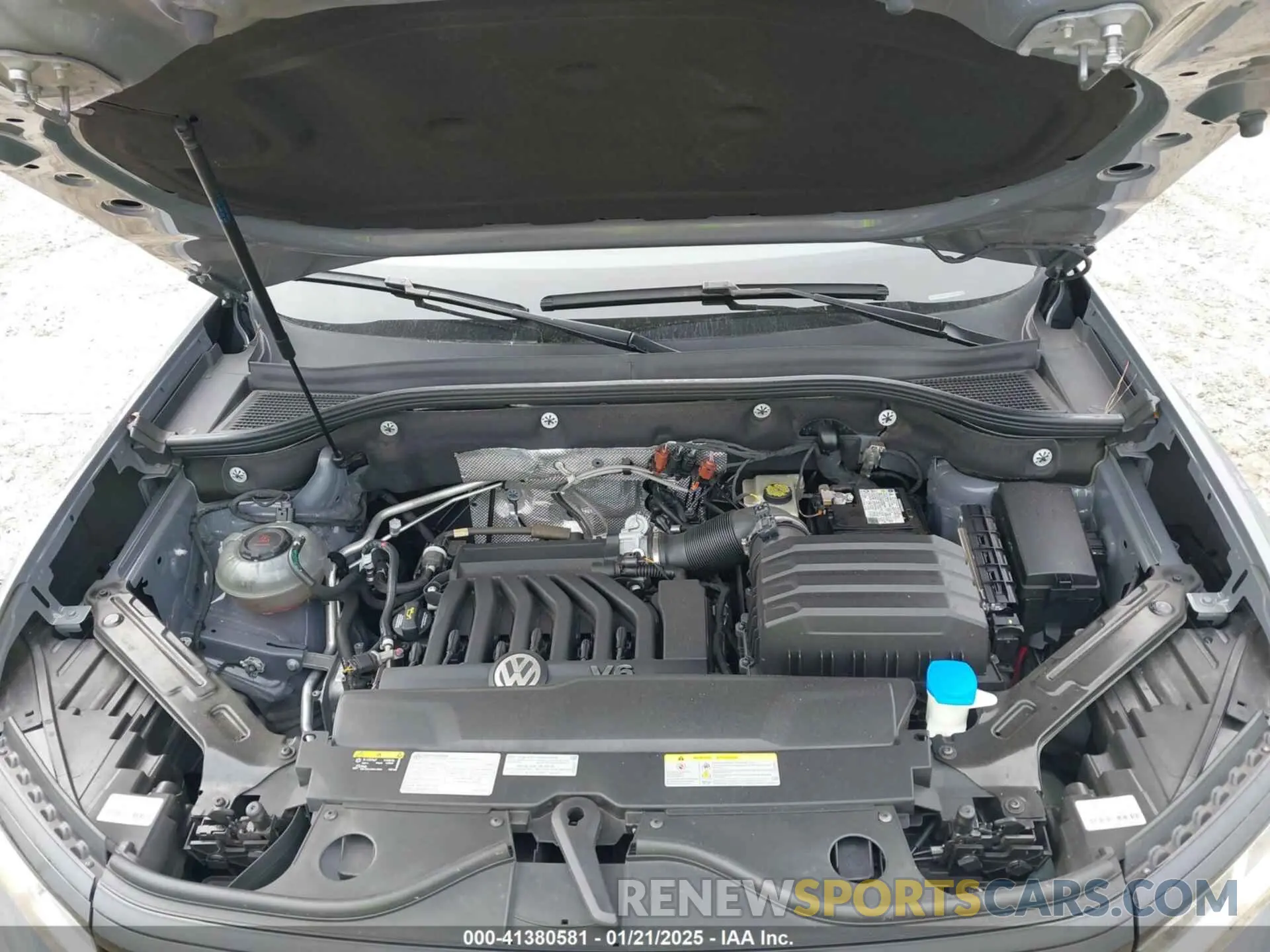 10 fotografías del automóvil dañado 1V2PE2CAXMC231037 VOLKSWAGEN ATLAS CROSS SPORT 2021