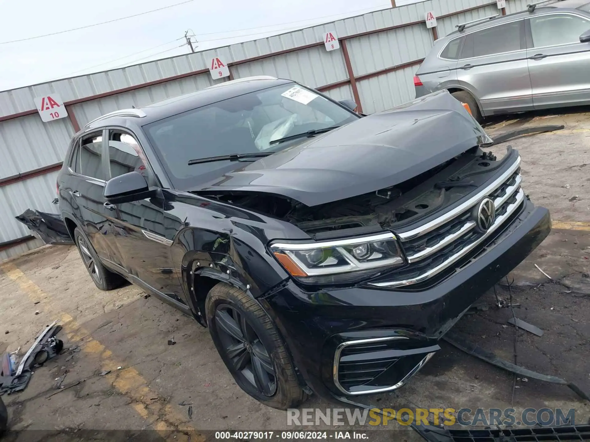 1 fotografías del automóvil dañado 1V2RE2CA8MC207828 VOLKSWAGEN ATLAS CROSS SPORT 2021