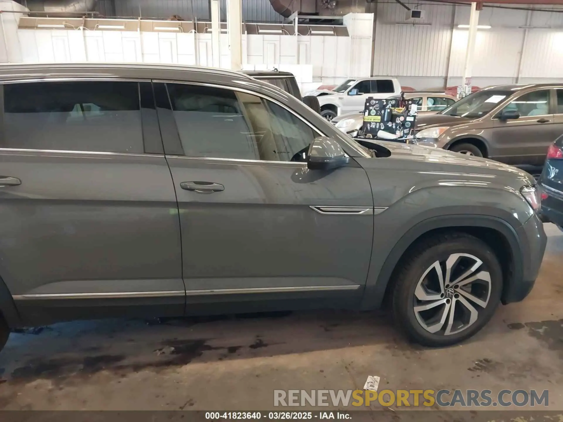 13 fotografías del automóvil dañado 1V2TE2CA8MC207933 VOLKSWAGEN ATLAS CROSS SPORT 2021
