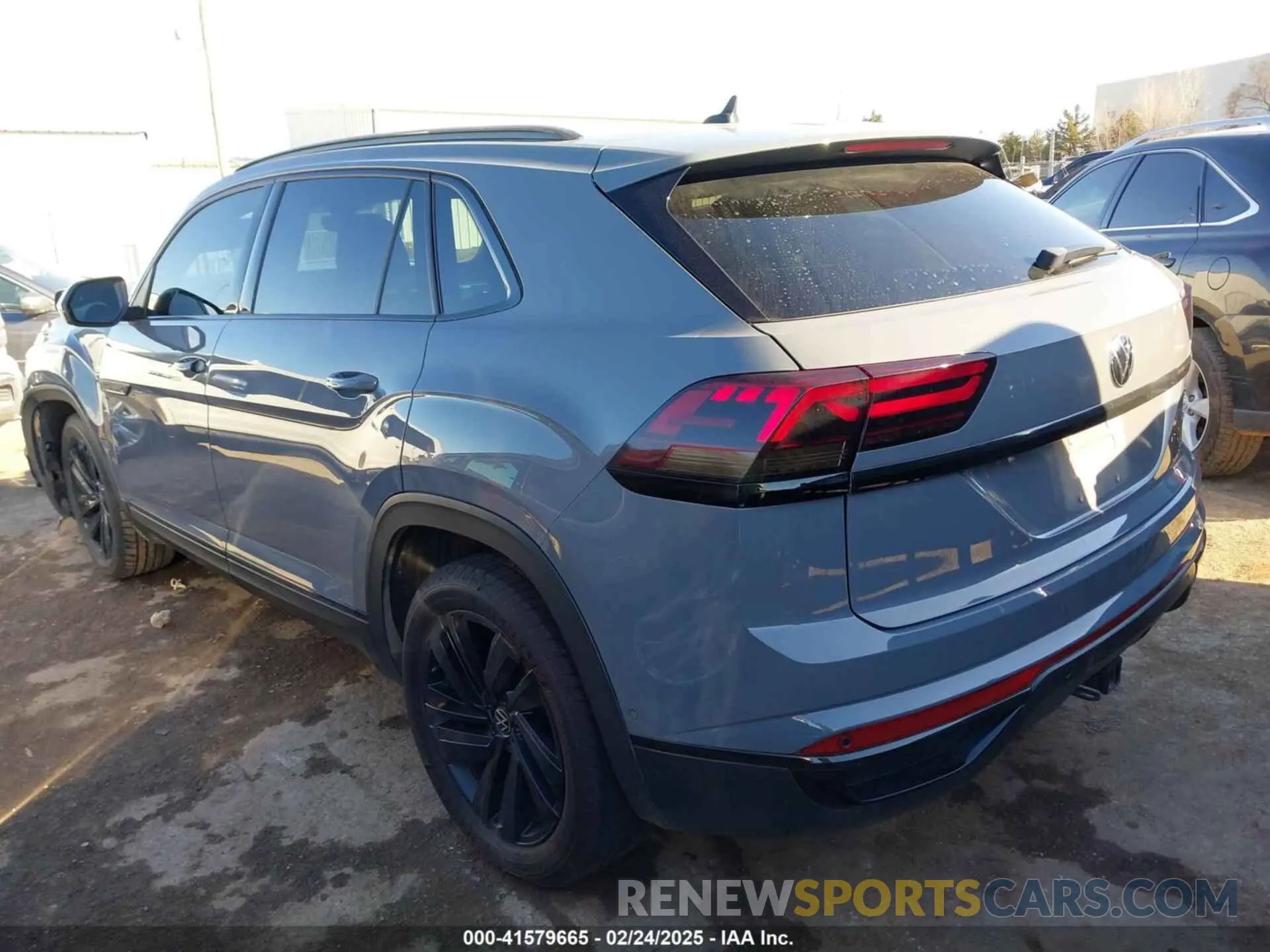 3 fotografías del automóvil dañado 1V2TE2CAXMC215550 VOLKSWAGEN ATLAS CROSS SPORT 2021
