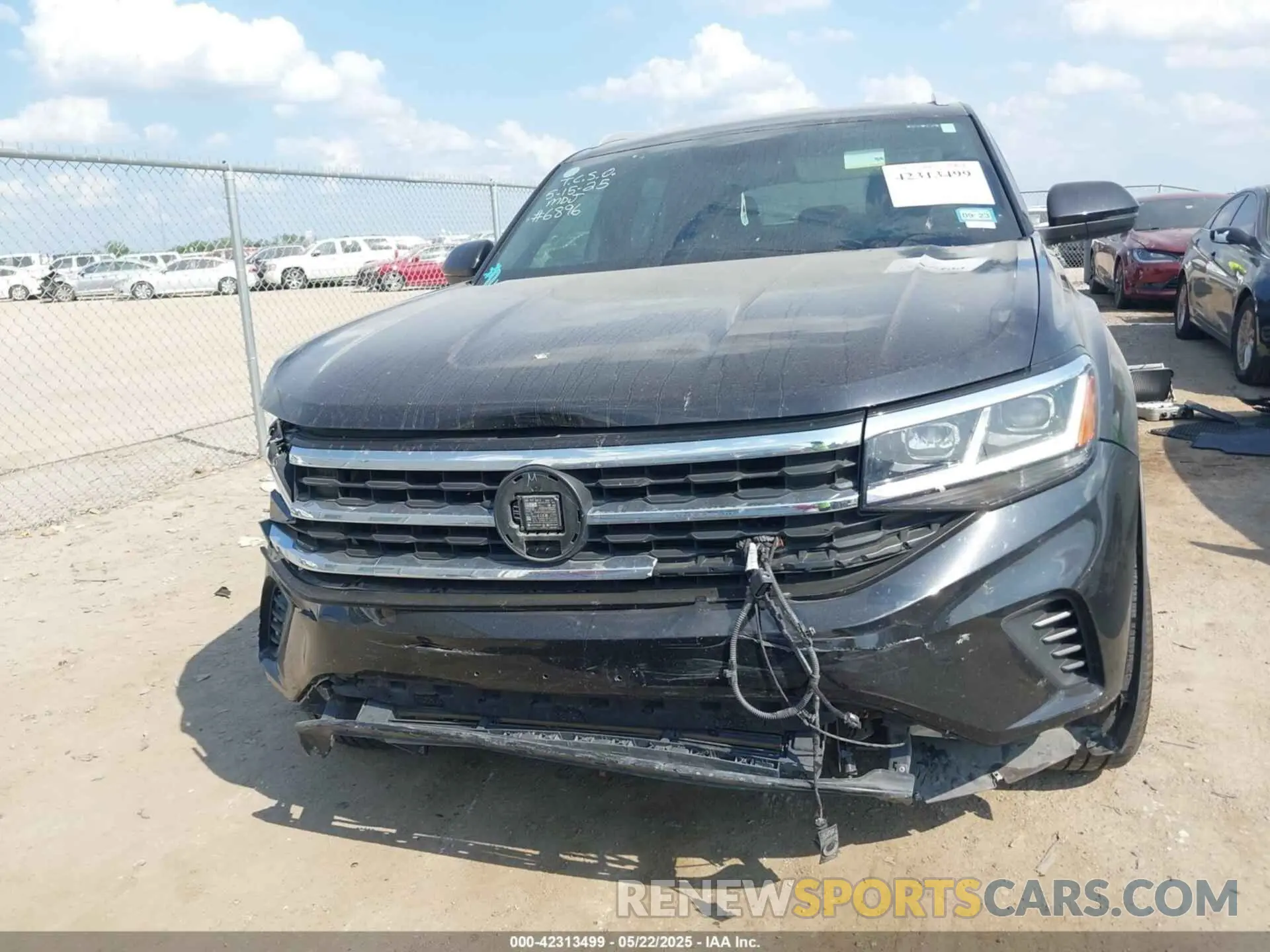13 fotografías del automóvil dañado 1V2WC2CA4MC236896 VOLKSWAGEN ATLAS CROSS SPORT 2021
