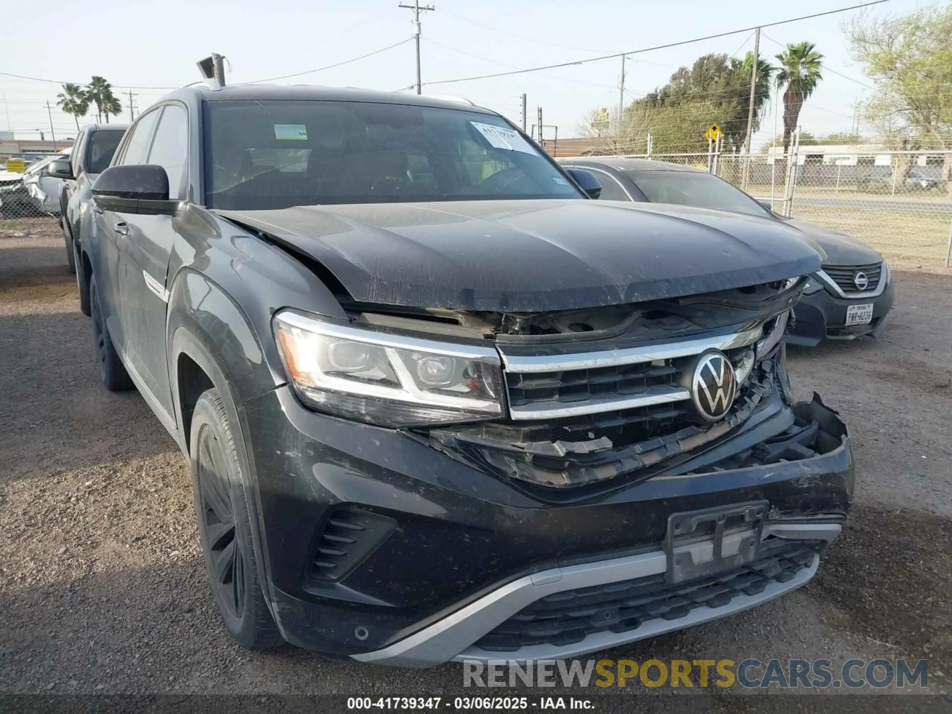 1 fotografías del automóvil dañado 1V2WE2CA3MC240934 VOLKSWAGEN ATLAS CROSS SPORT 2021