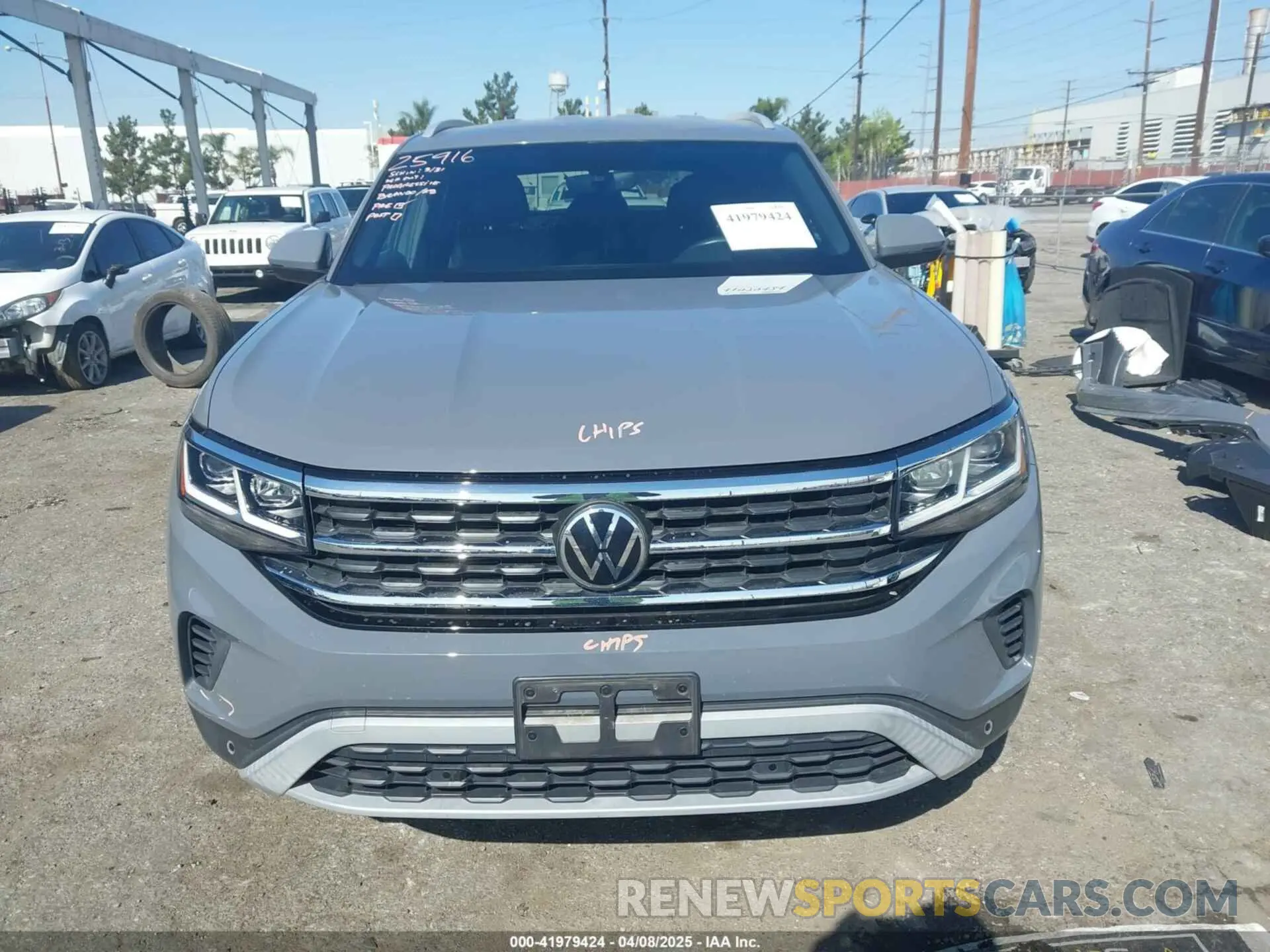 13 fotografías del automóvil dañado 1V2WE2CA9MC234751 VOLKSWAGEN ATLAS CROSS SPORT 2021