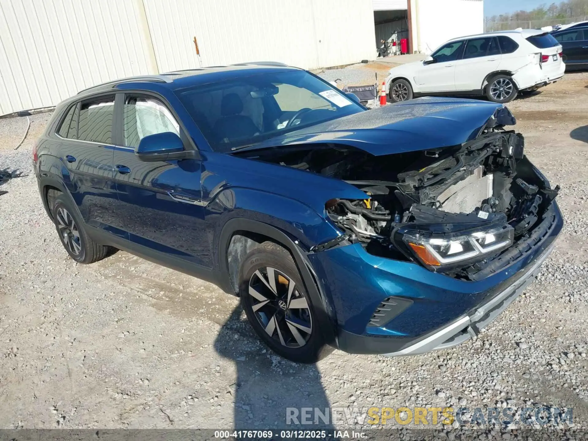 1 fotografías del automóvil dañado 1V2DC2CA5NC222241 VOLKSWAGEN ATLAS CROSS SPORT 2022