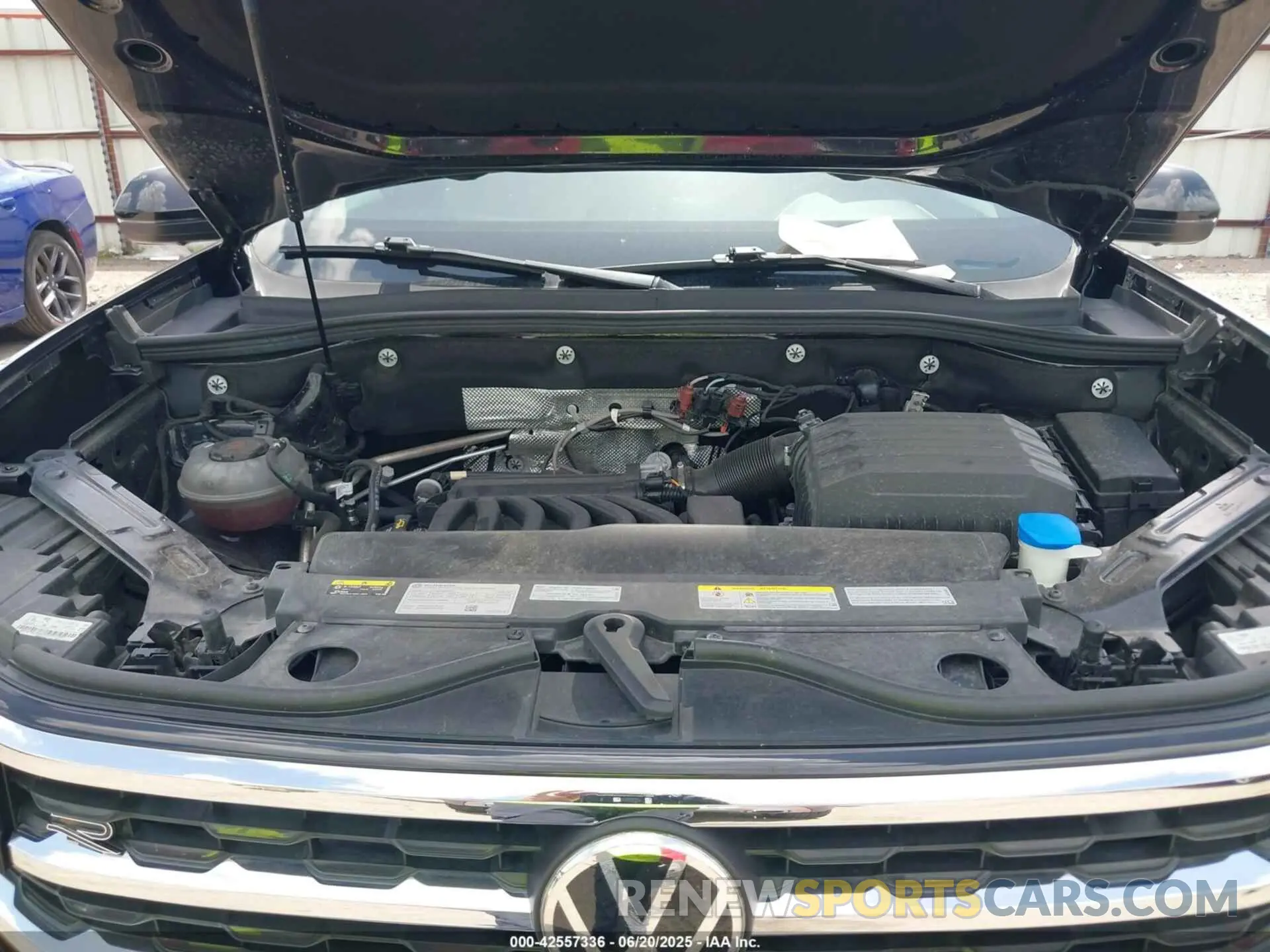 10 fotografías del automóvil dañado 1V2FE2CA5NC206298 VOLKSWAGEN ATLAS CROSS SPORT 2022