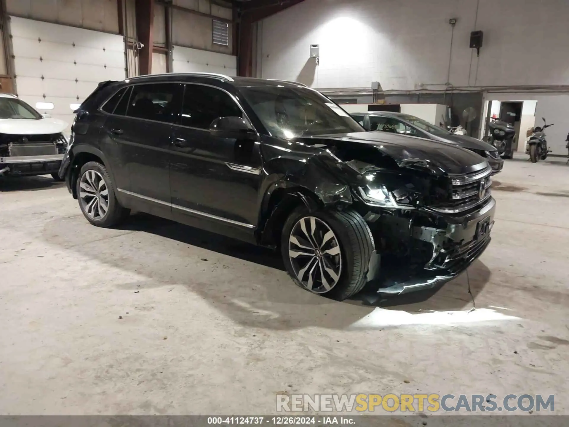 1 fotografías del automóvil dañado 1V2FE2CAXNC204546 VOLKSWAGEN ATLAS CROSS SPORT 2022