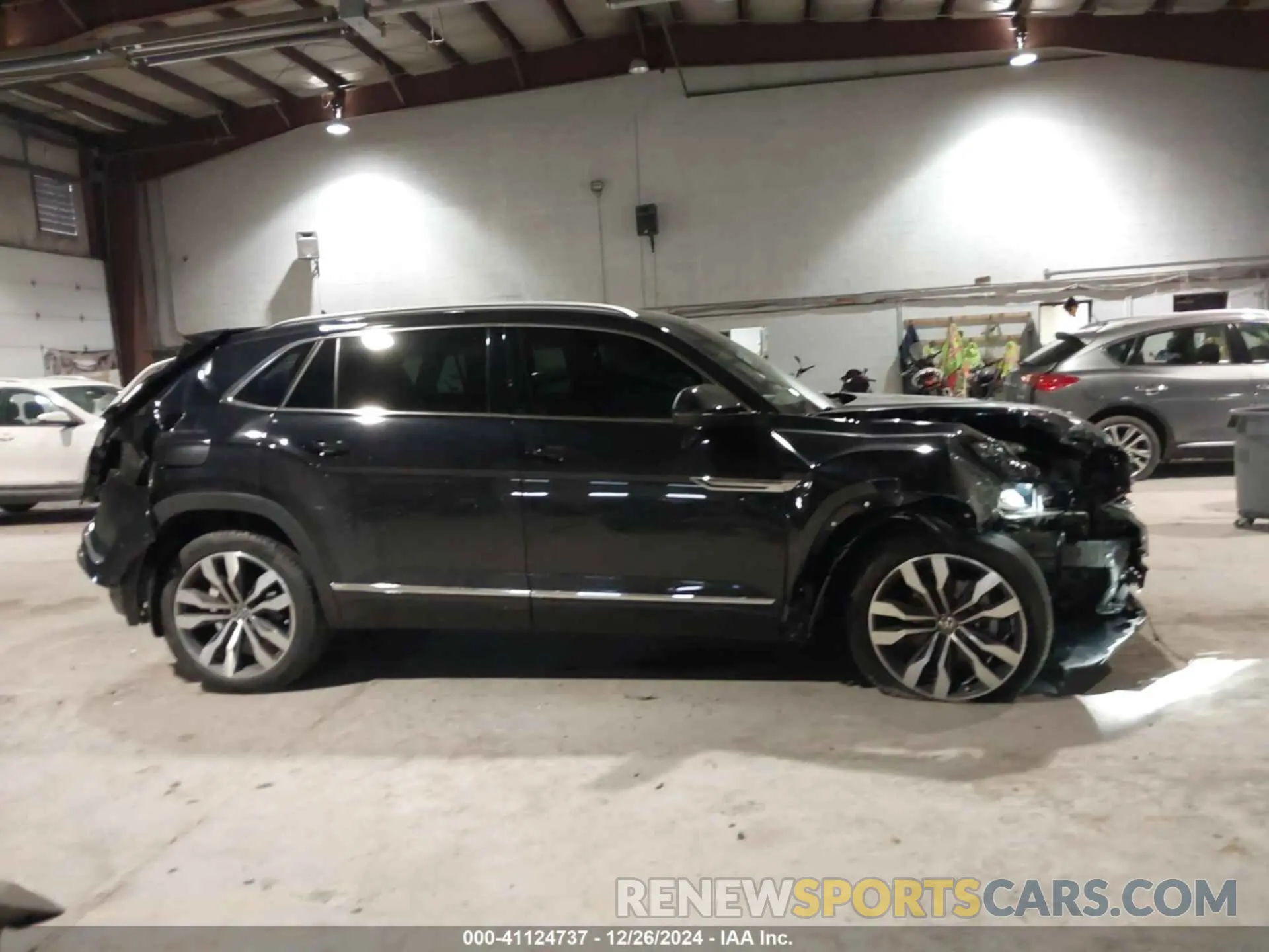 13 fotografías del automóvil dañado 1V2FE2CAXNC204546 VOLKSWAGEN ATLAS CROSS SPORT 2022