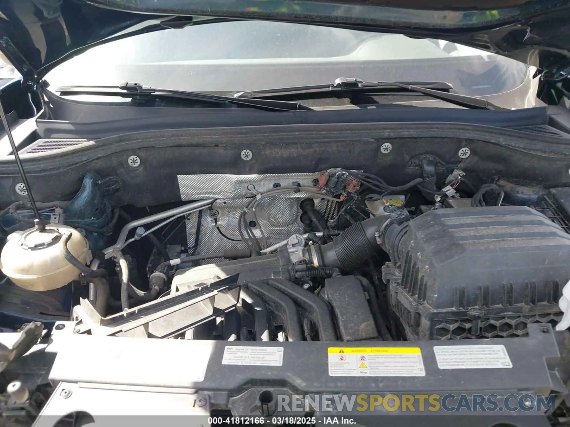 10 fotografías del automóvil dañado 1V2HE2CAXNC224787 VOLKSWAGEN ATLAS CROSS SPORT 2022