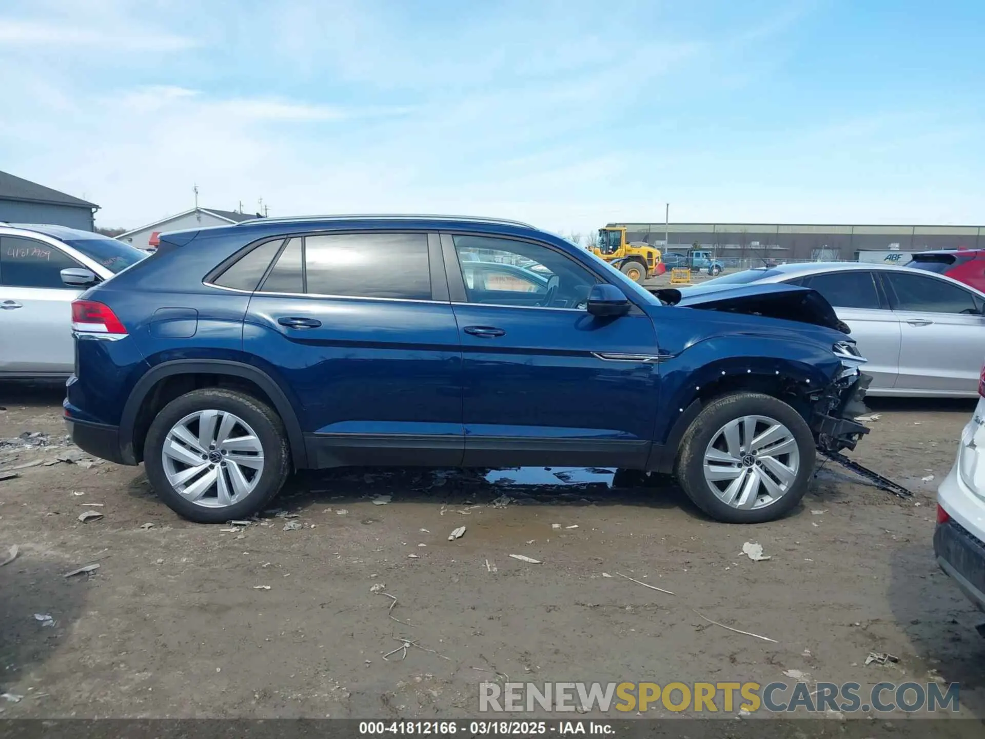 13 fotografías del automóvil dañado 1V2HE2CAXNC224787 VOLKSWAGEN ATLAS CROSS SPORT 2022