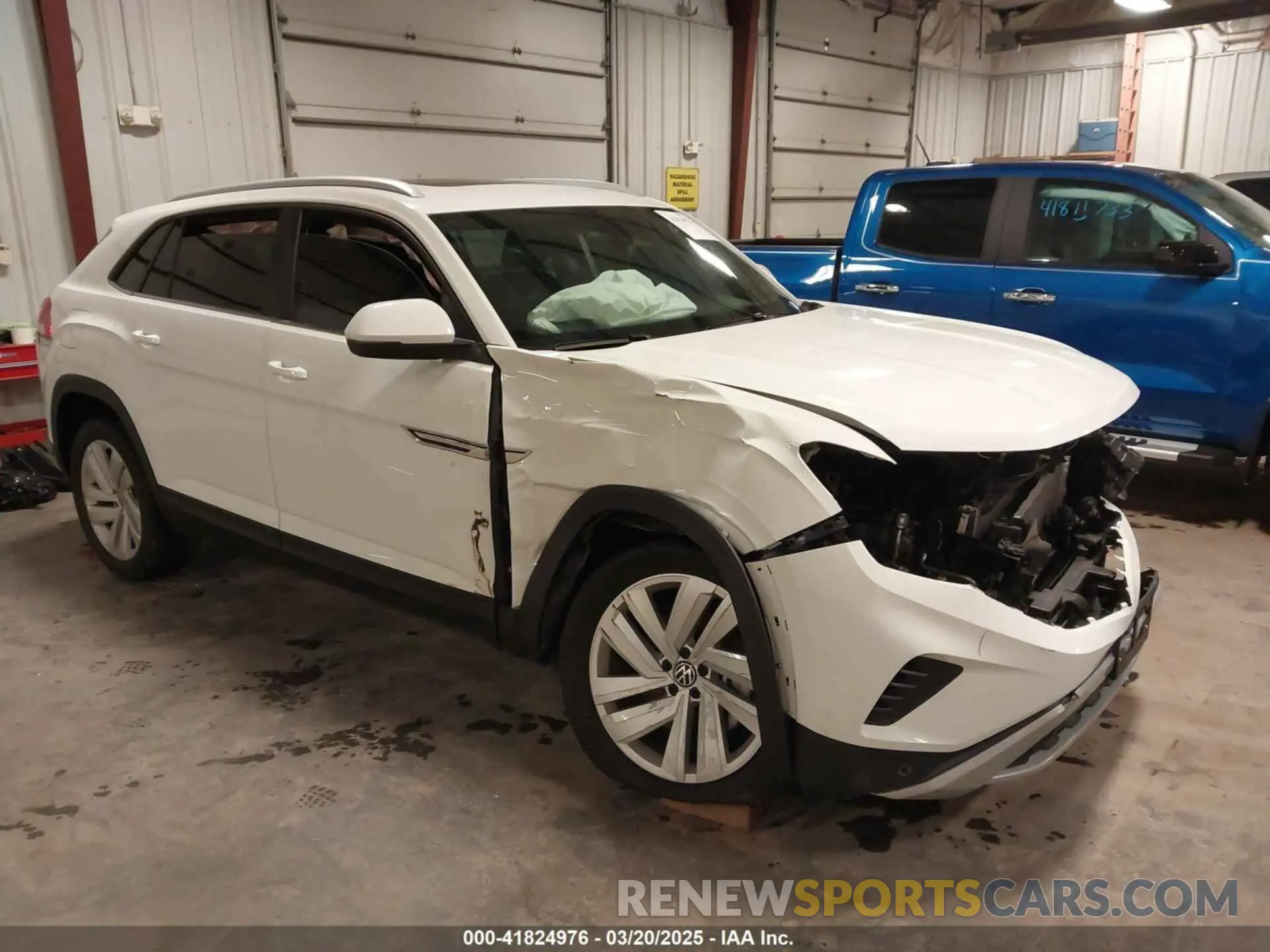 1 fotografías del automóvil dañado 1V2KC2CA4NC214204 VOLKSWAGEN ATLAS CROSS SPORT 2022