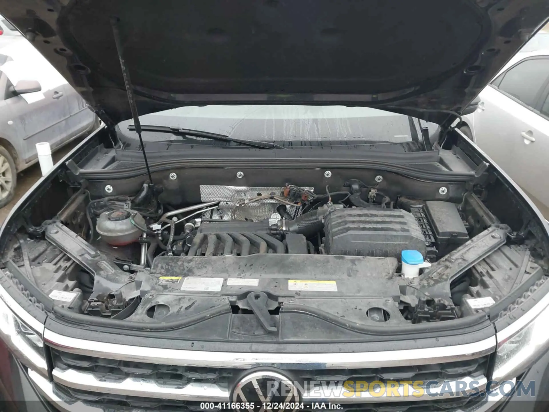 10 fotografías del automóvil dañado 1V2BE2CA3PC201988 VOLKSWAGEN ATLAS CROSS SPORT 2023